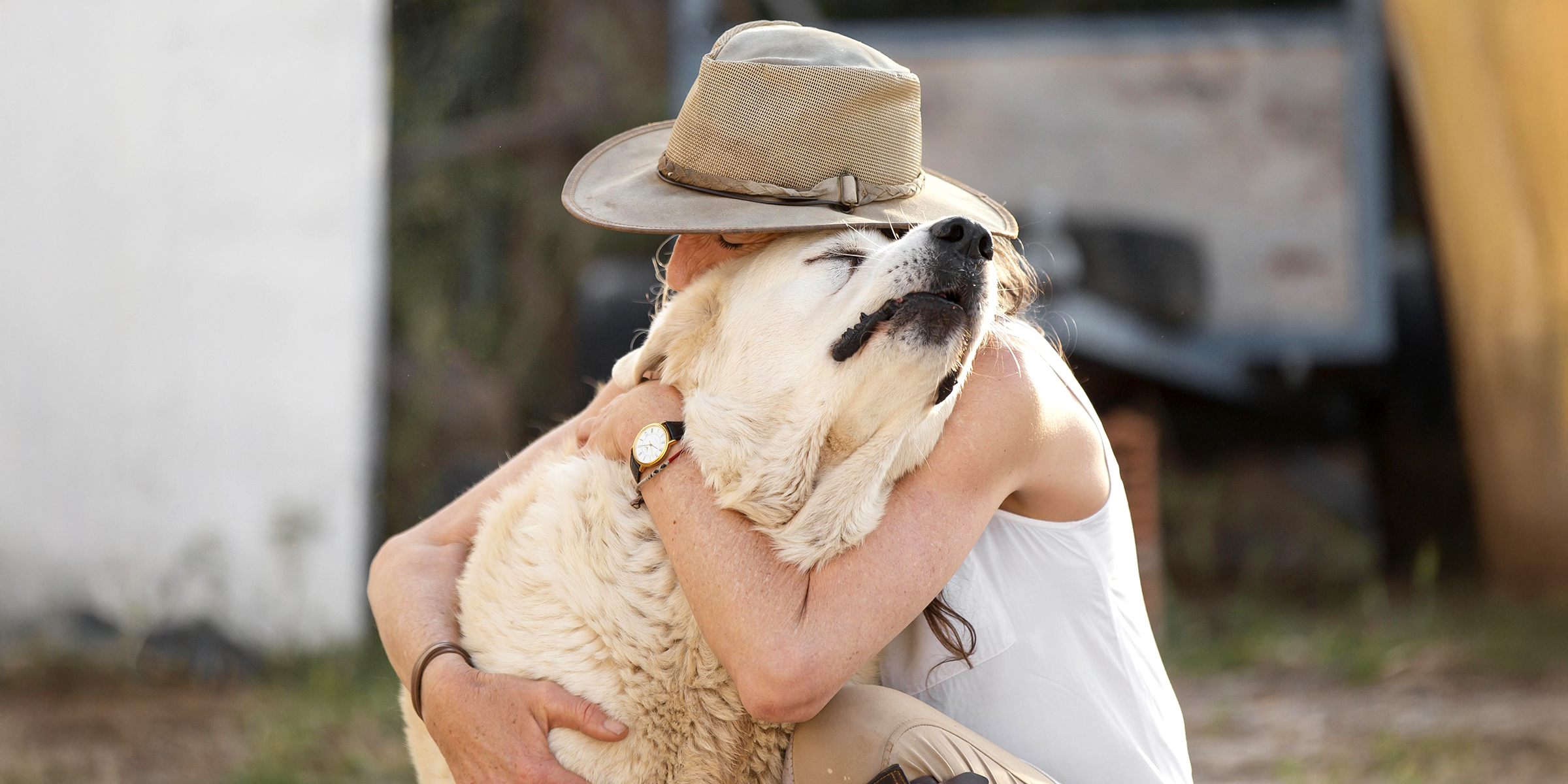 Eine Frau, die ihren Hund umarmt | Quelle: Freepik