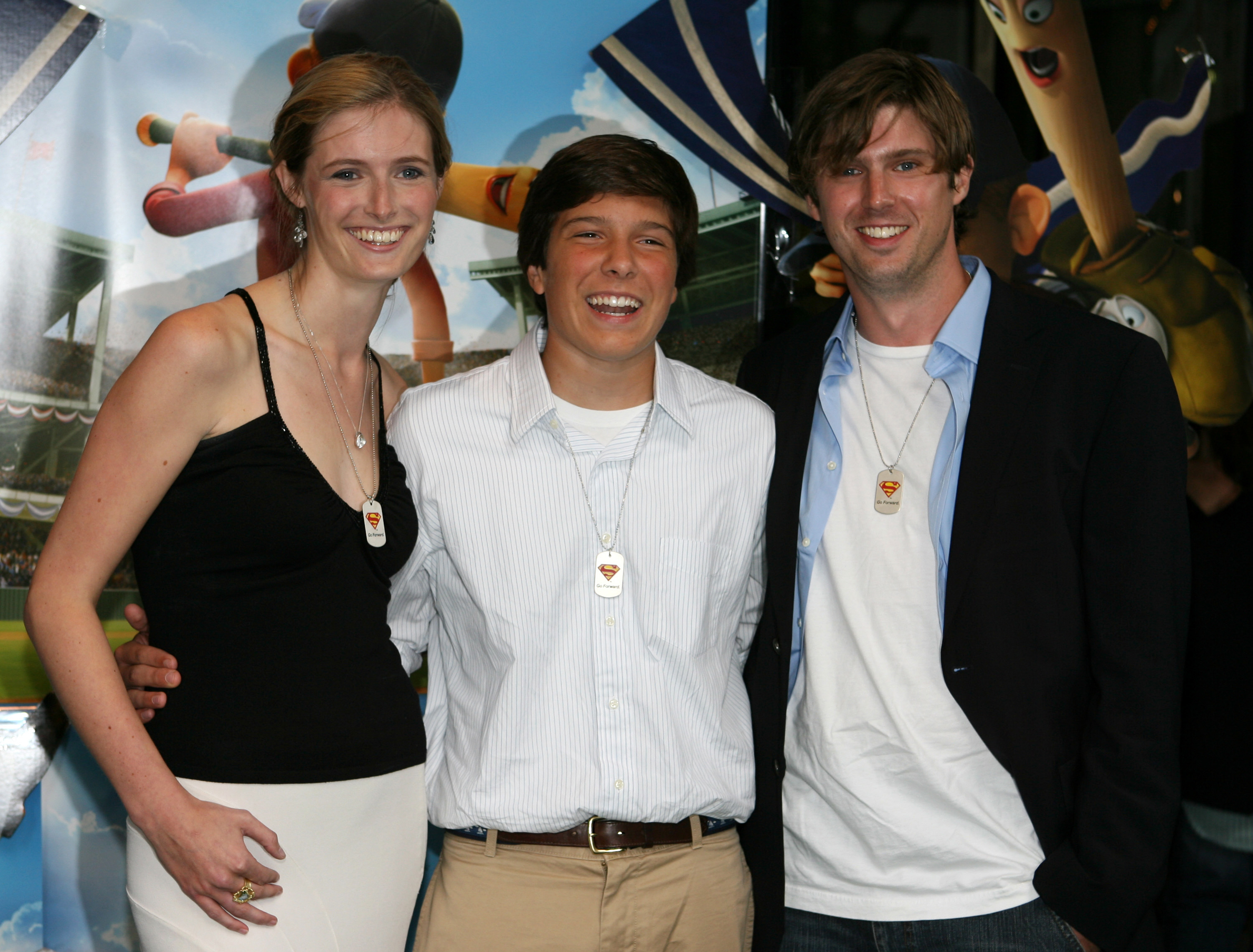 Alexandra, Will und Matthew Reeve bei der "Everyone's Hero" Premiere in New York City am 12. September 2006 | Quelle: Getty Images