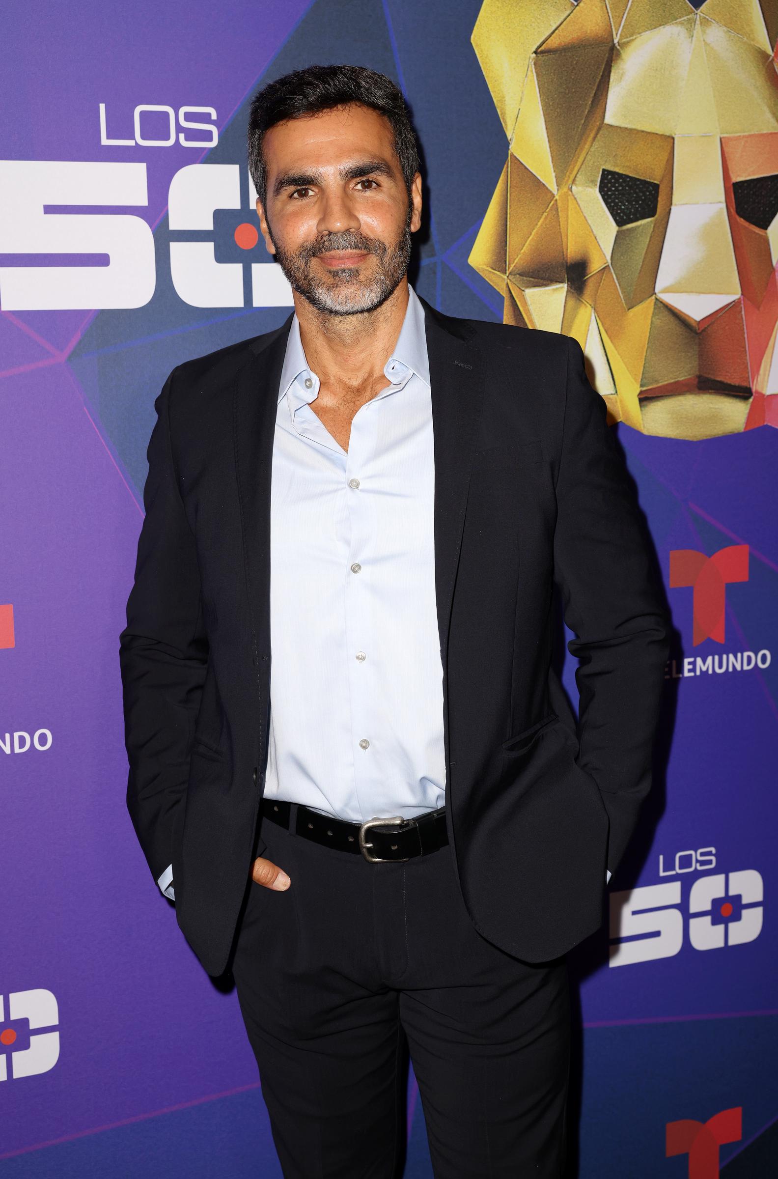 Ojani Noa wird bei der Telemundo "Los 50" VIP-Vorschauveranstaltung am 17. Juli 2023 in Miami, Florida gesehen. | Quelle: Getty Images