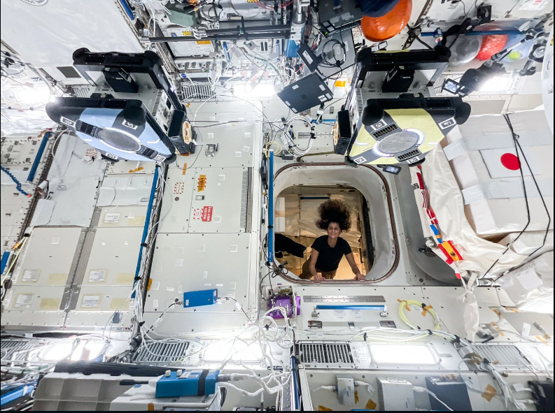 Ein Foto von Sunita Williams im Weltraum, gepostet am 24. August 2024 | Quelle: X/NASA