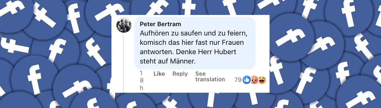 Nutzer-Kommentar | Quelle: Facebook/Hubert Fella