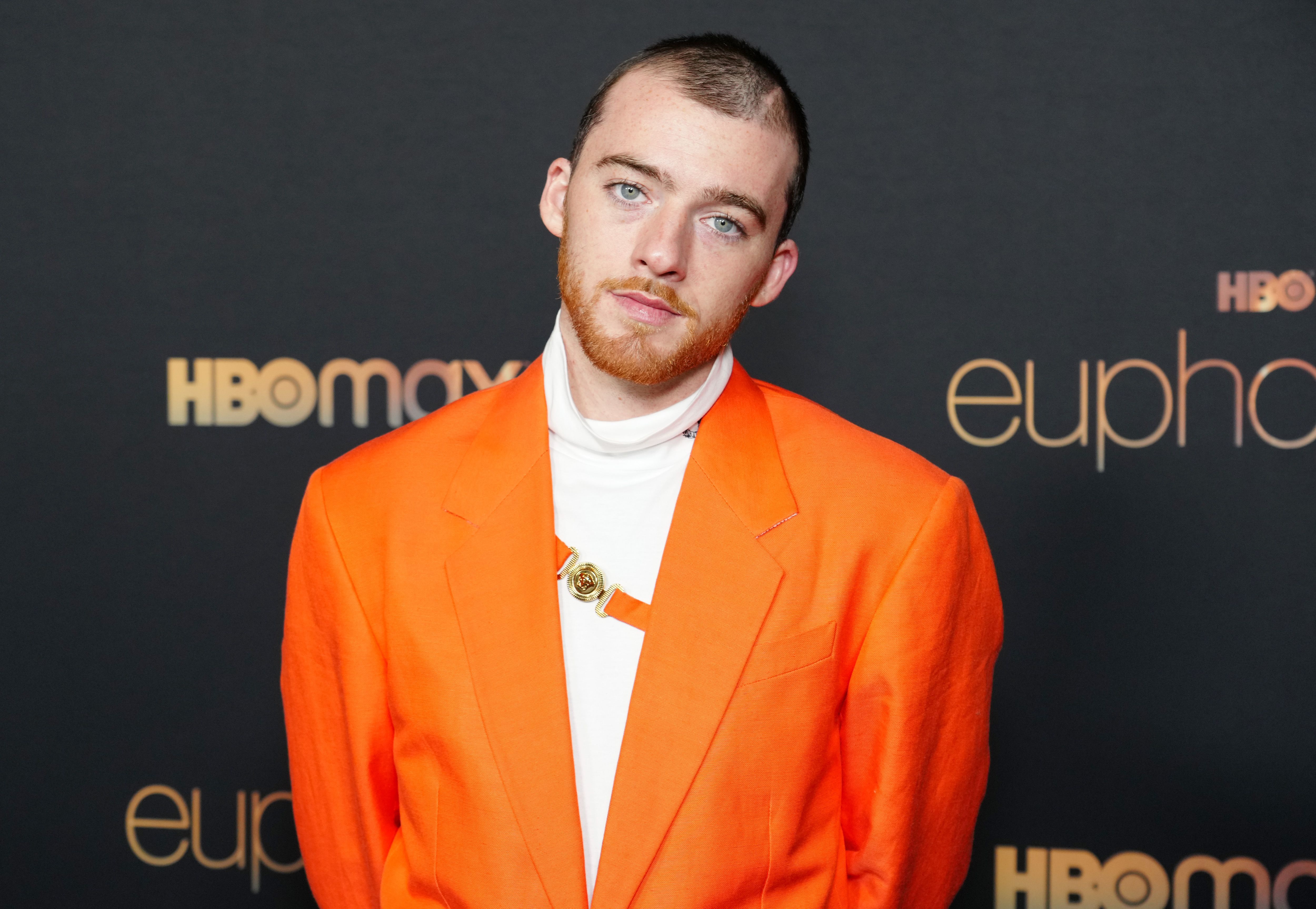 Angus Cloud bei HBO's "Euphoria" Staffel 2 Fototermin, am 5. Januar 2022, in Los Angeles, Kalifornien | Quelle: Getty Images