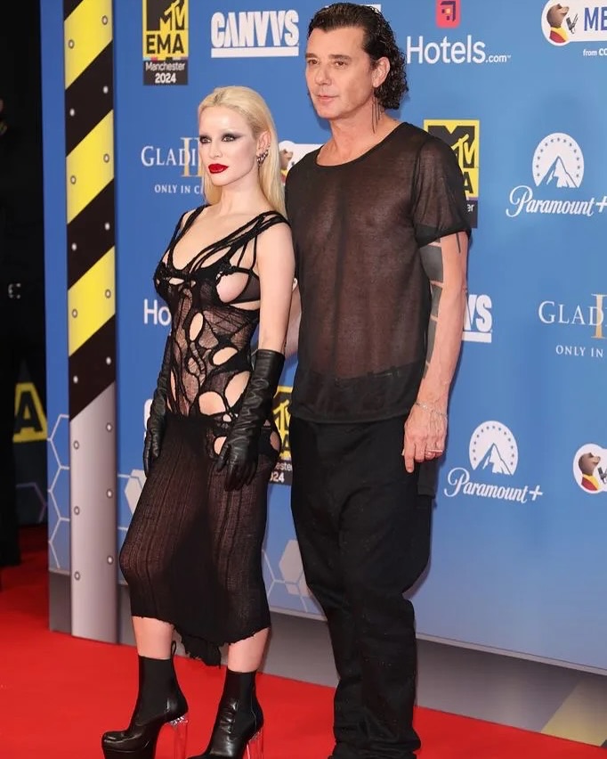 Xhoana Xheneti und Gavin Rossdale besuchen die MTV EMAs 2024, aus einem Post vom 11. November 2024 | Quelle: Instagram/gavinrossdale