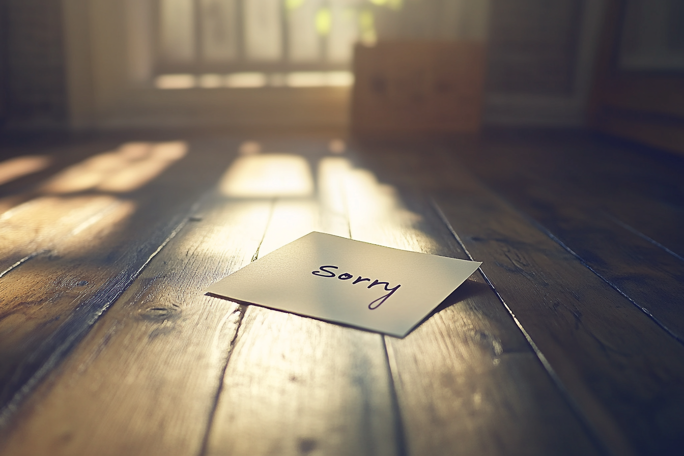 Eine handgeschriebene Notiz | Quelle: Midjourney