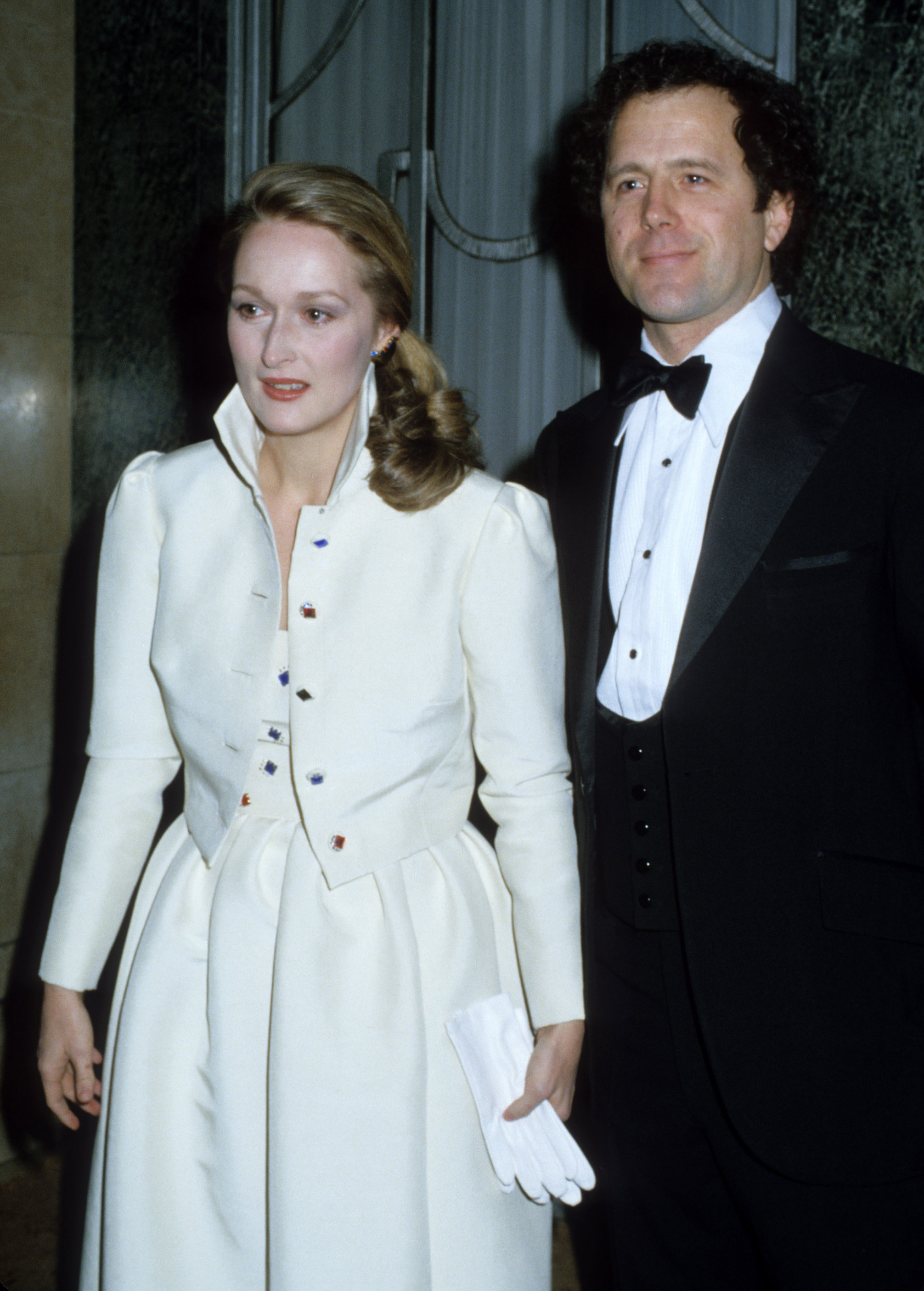 Meryl Streep und Don Gummer im Claridges Hotel in London, Großbritannien, am 25. März 1980. | Quelle: Getty Images