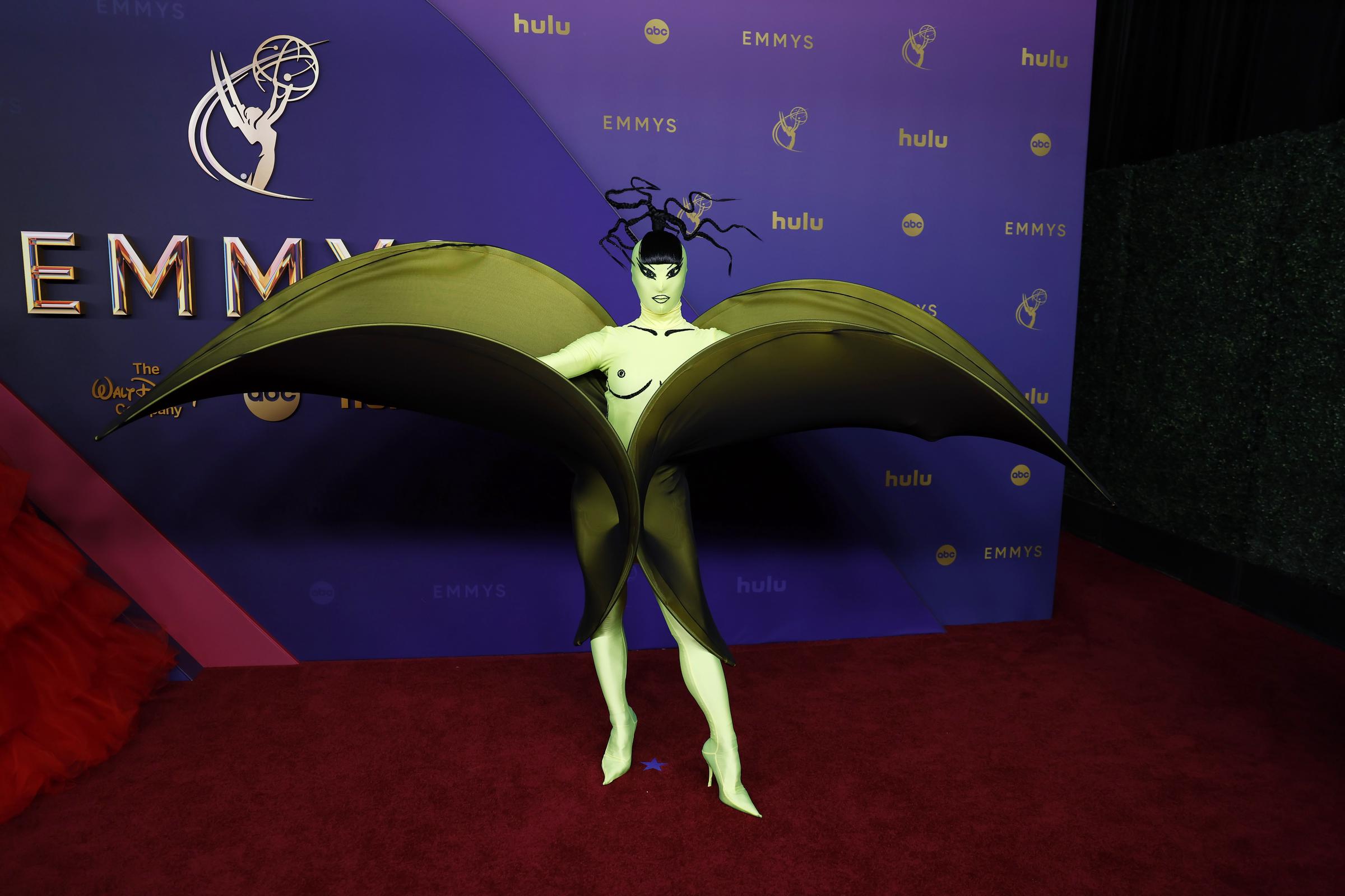 Nymphia Wind besucht die 76. Primetime Emmy Awards am 15. September 2024 in Los Angeles, Kalifornien. | Quelle: Getty Images