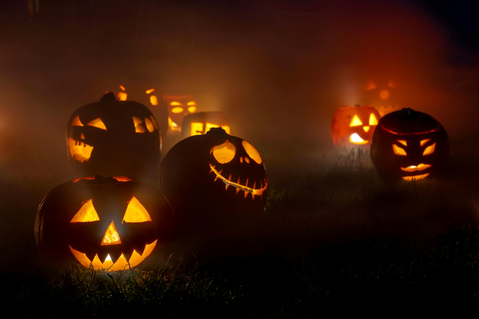 Gruselige Halloween-Jack-O'-Lanterns | Quelle: Pexels