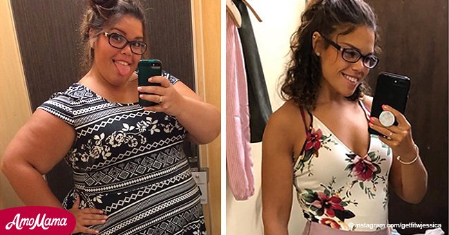 Eine Frau nahm 77 kg ab, nachdem sie ihre zwei Hauptprobleme erkannte und sie loswurde