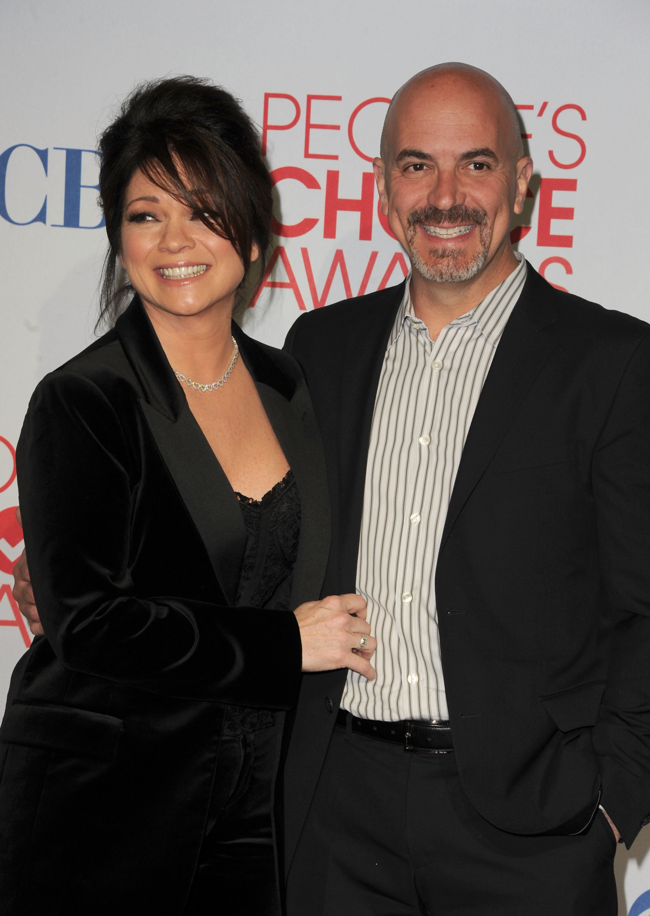 Valerie Bertinelli und Tom Vitale bei den People's Choice Awards in Los Angeles, Kalifornien am 11. Januar 2012 | Quelle: Getty Images