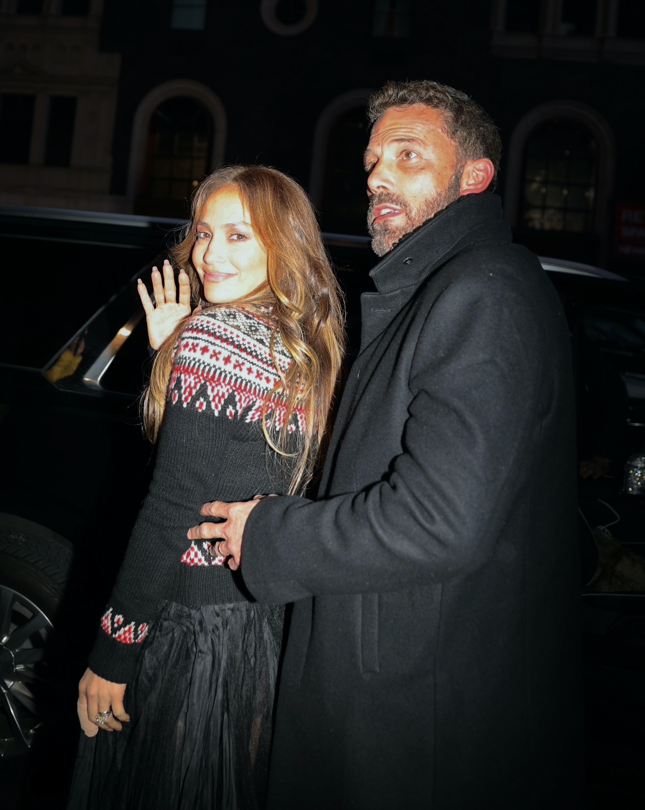 Jennifer Lopez und Ben Affleck werden am 25. November 2022 in New York City gesichtet | Quelle: Getty Images