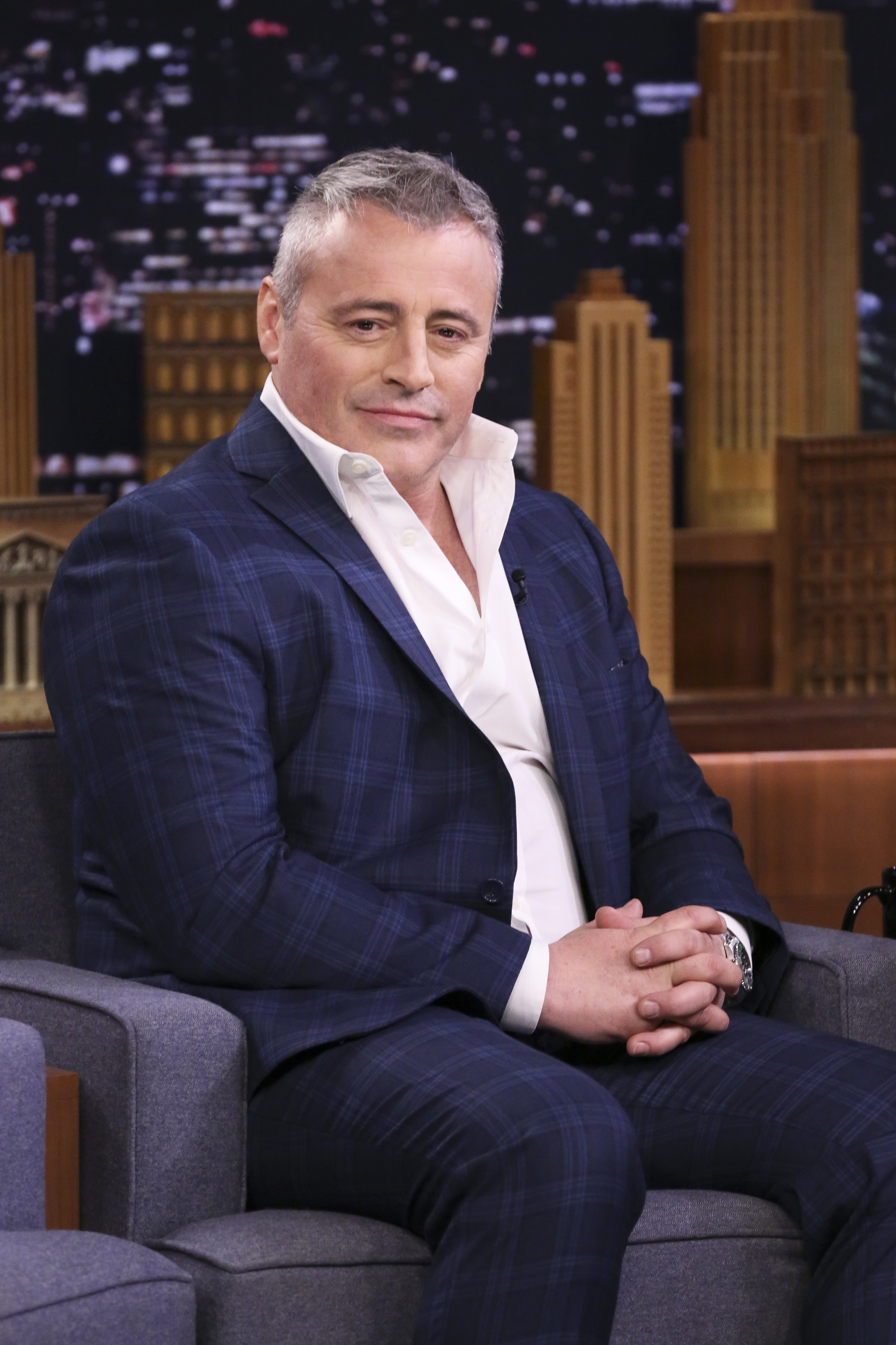 Matt LeBlanc bei einem Auftritt in der "The Tonight Show Starring Jimmy Fallon" am 24. Januar 2019 | Quellen: Getty Images