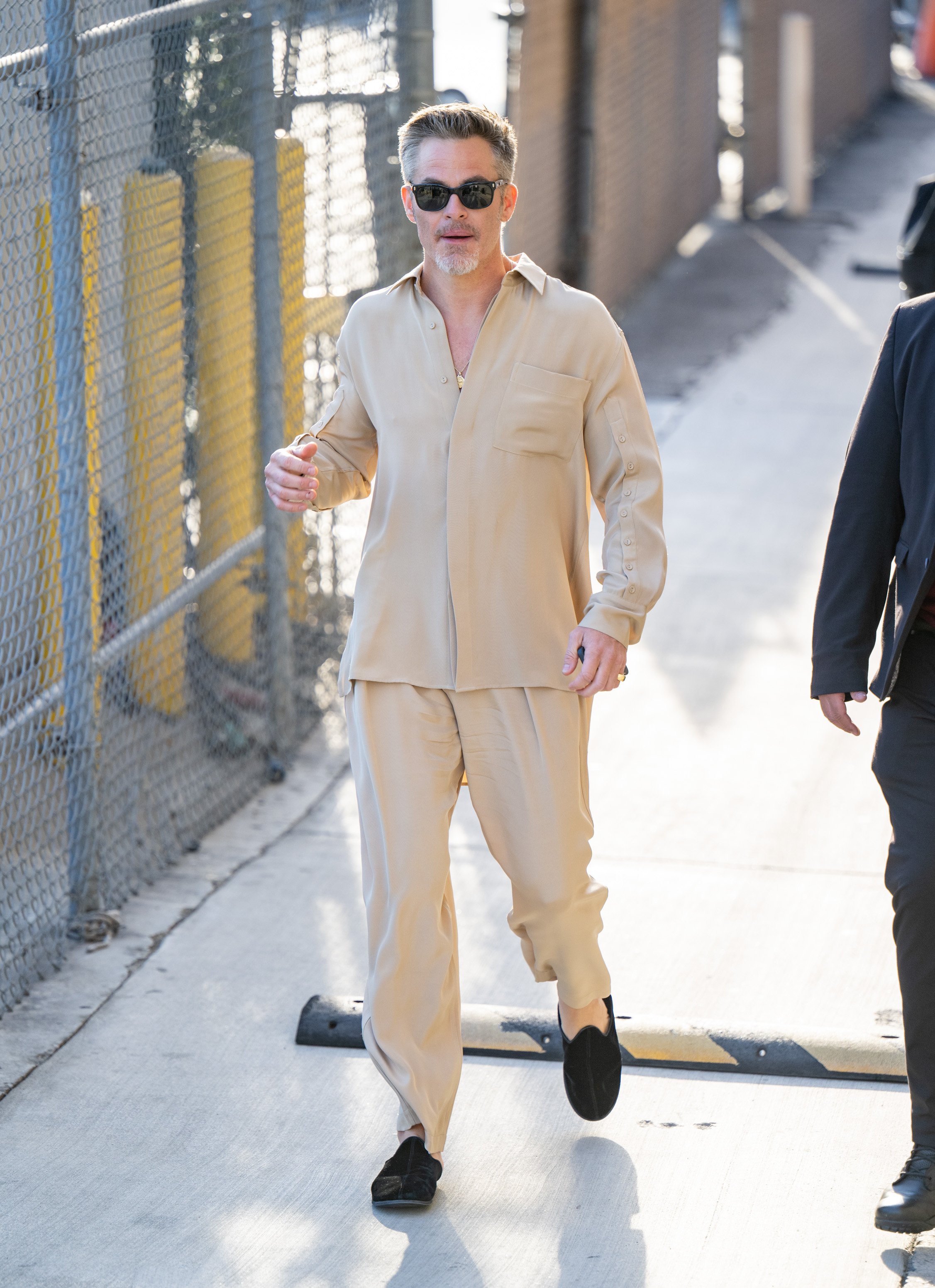 Chris Pine bei "Jimmy Kimmel Live" am 27. März 2023 in Los Angeles, Kalifornien. | Quelle: Getty Images