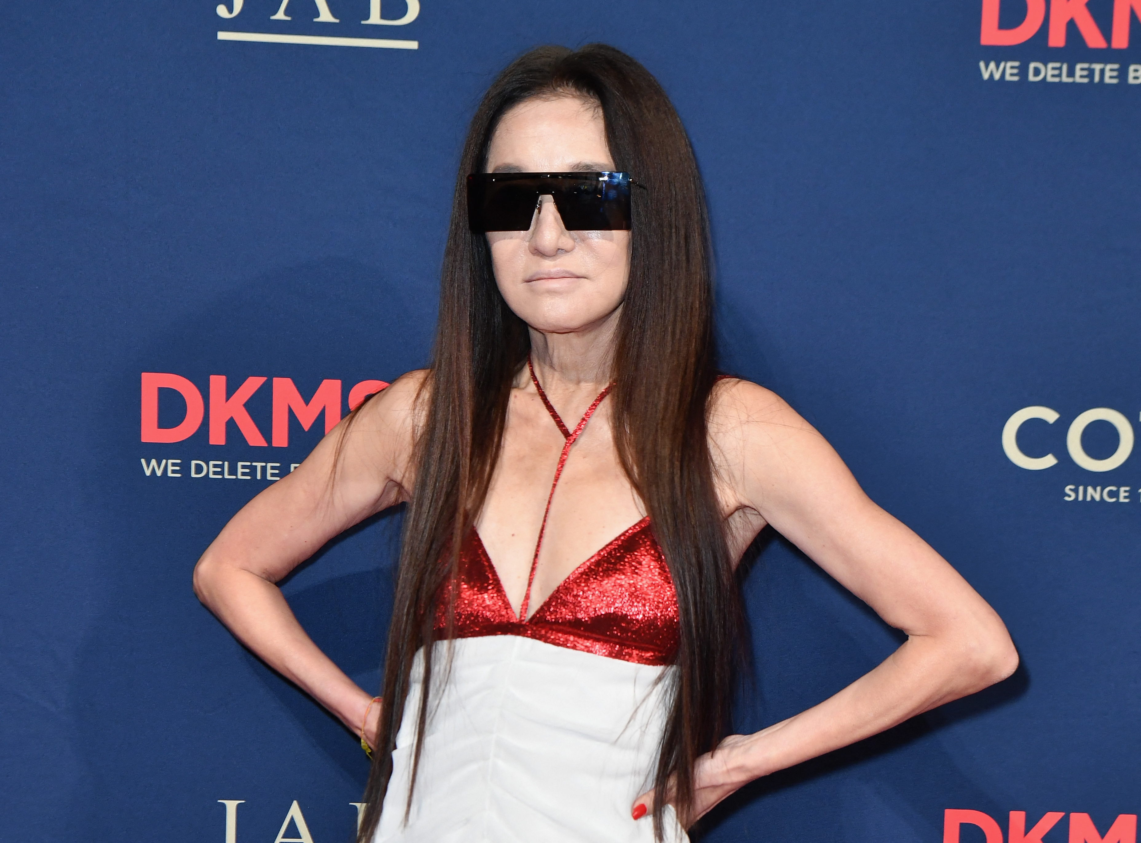 Vera Wang fotografiert bei der DKMS-Gala im Cipriani Wall Street in New York am 20. Oktober 2022. | Quelle: Getty Images