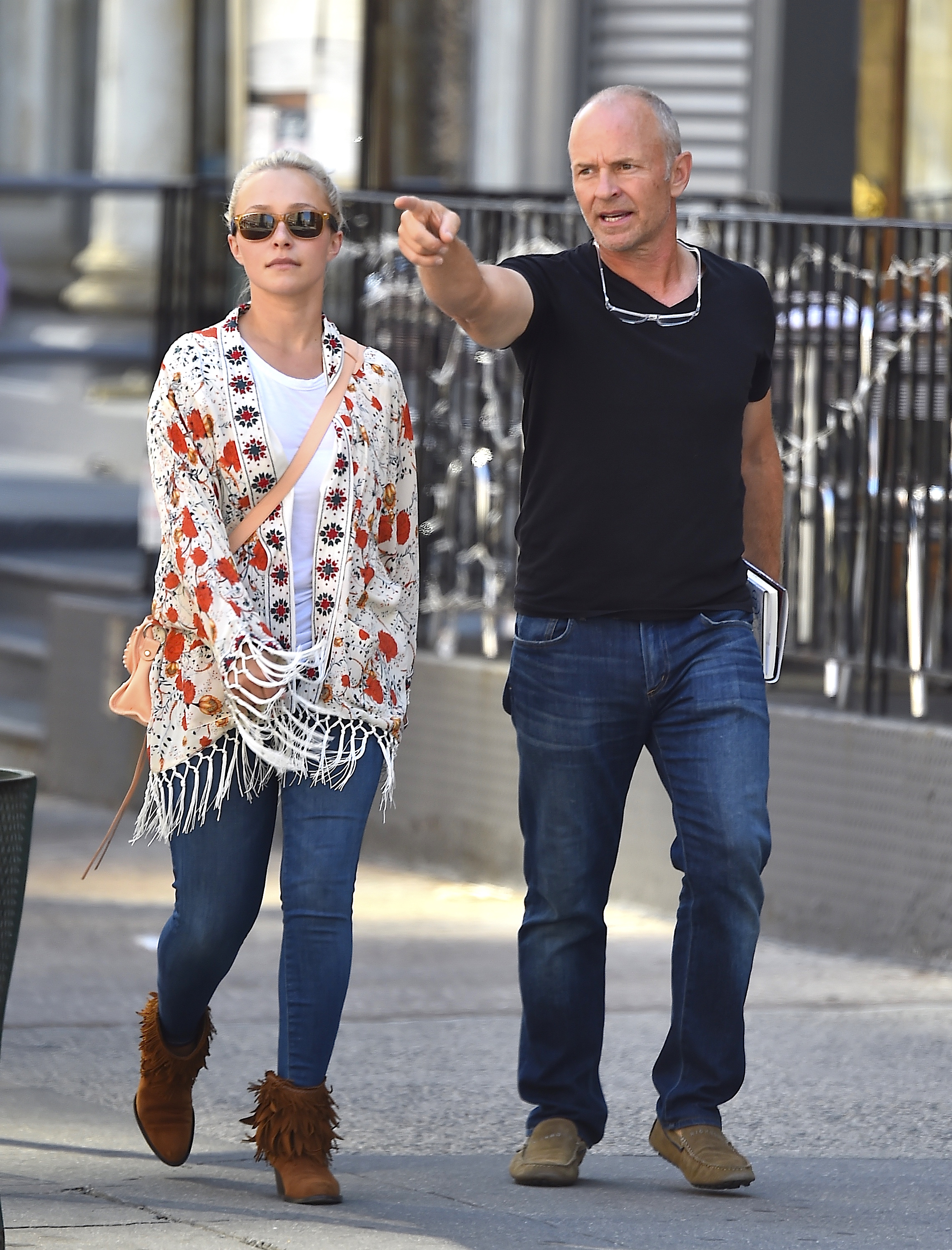 Hayden wurde 2016 zusammen mit ihrem Vater in New York City fotografiert. Nach ihrem Tod im Jahr 2026 bat Skip um Privatsphäre, während die Familie begann, den Verlust zu verarbeiten. | Quelle: Getty Images