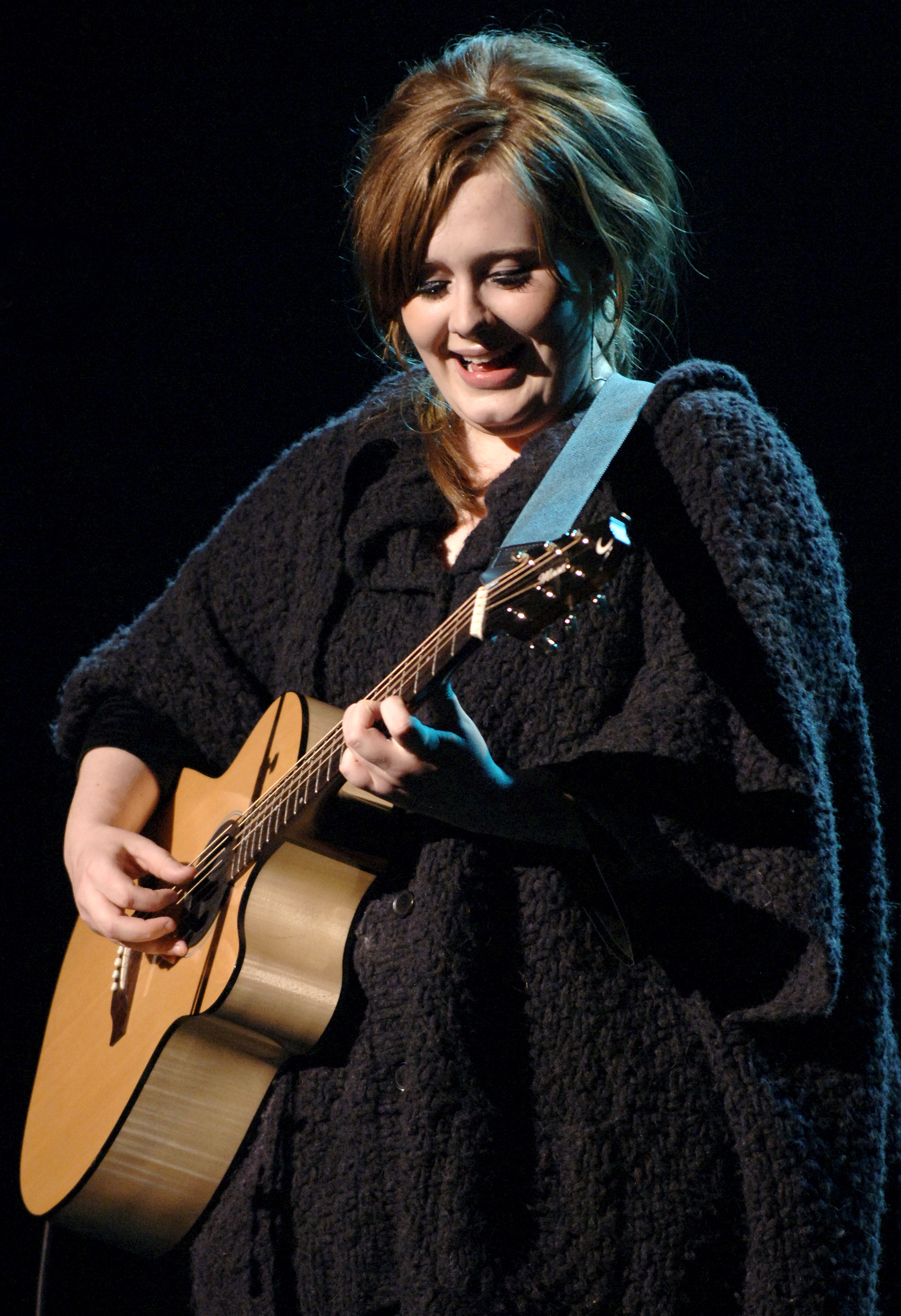 Adele Adkins in Kalifornien im Jahr 2009 | Quelle: Getty Images