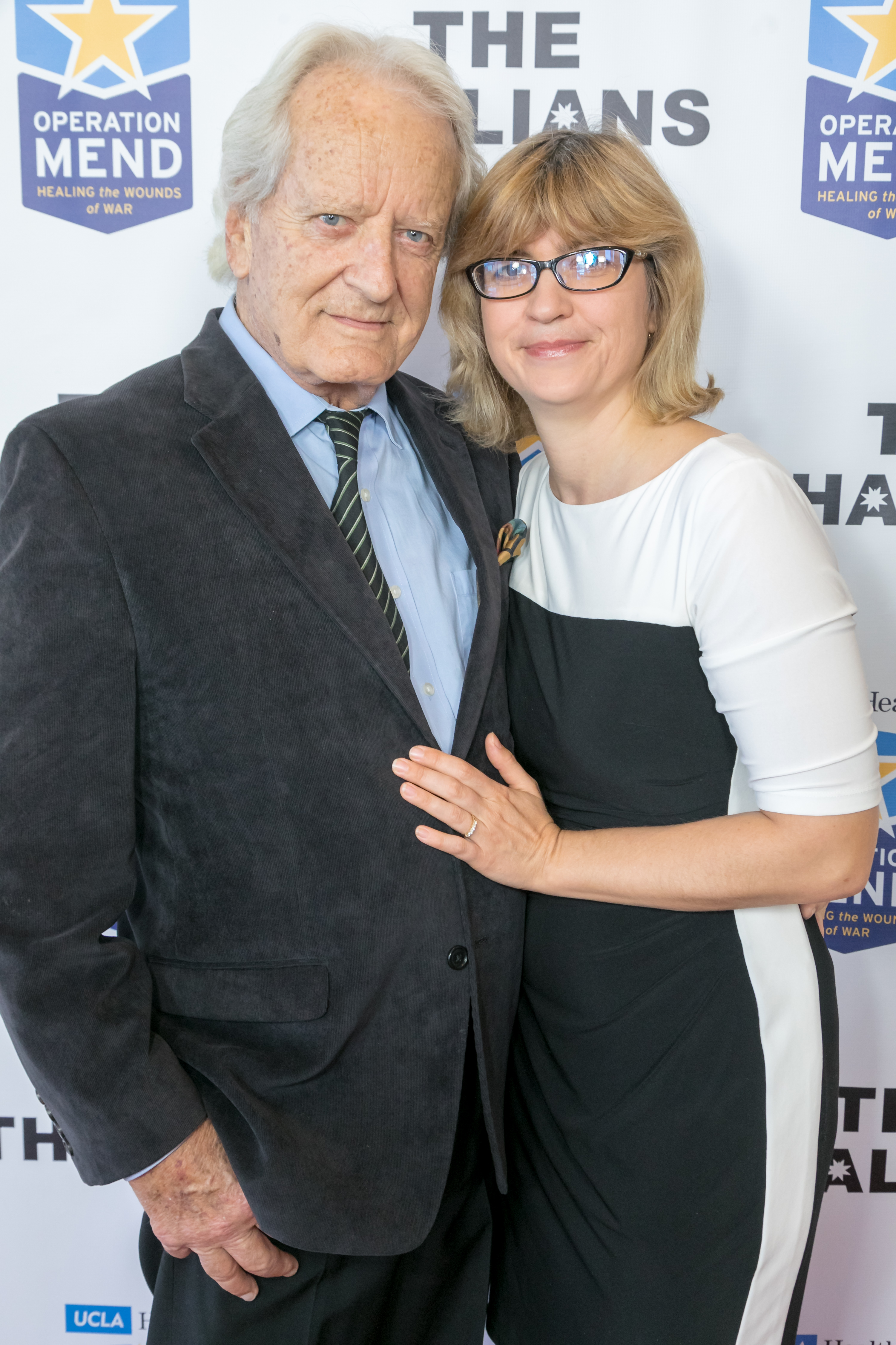 Nicolas Coster und Elena Borodulina Coster besuchen die The Thalians: Hollywood for Mental Health Presidents Club Party in Los Angeles, Kalifornien, am 18. Februar 2018. | Quelle: Getty Images