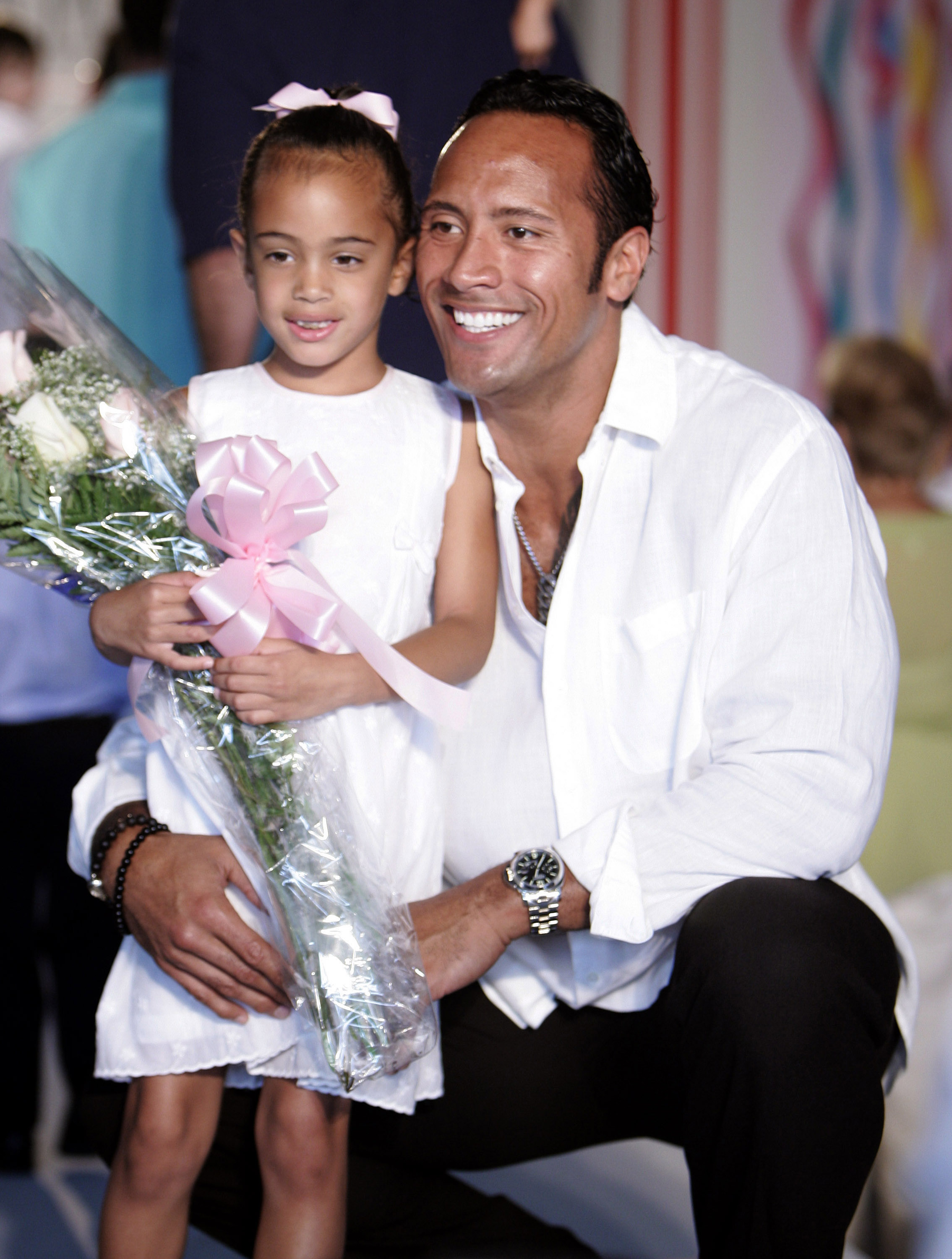 Dwayne und Simone Johnson, aufgenommen am 3. Juni 2006 | Quelle: Getty Images