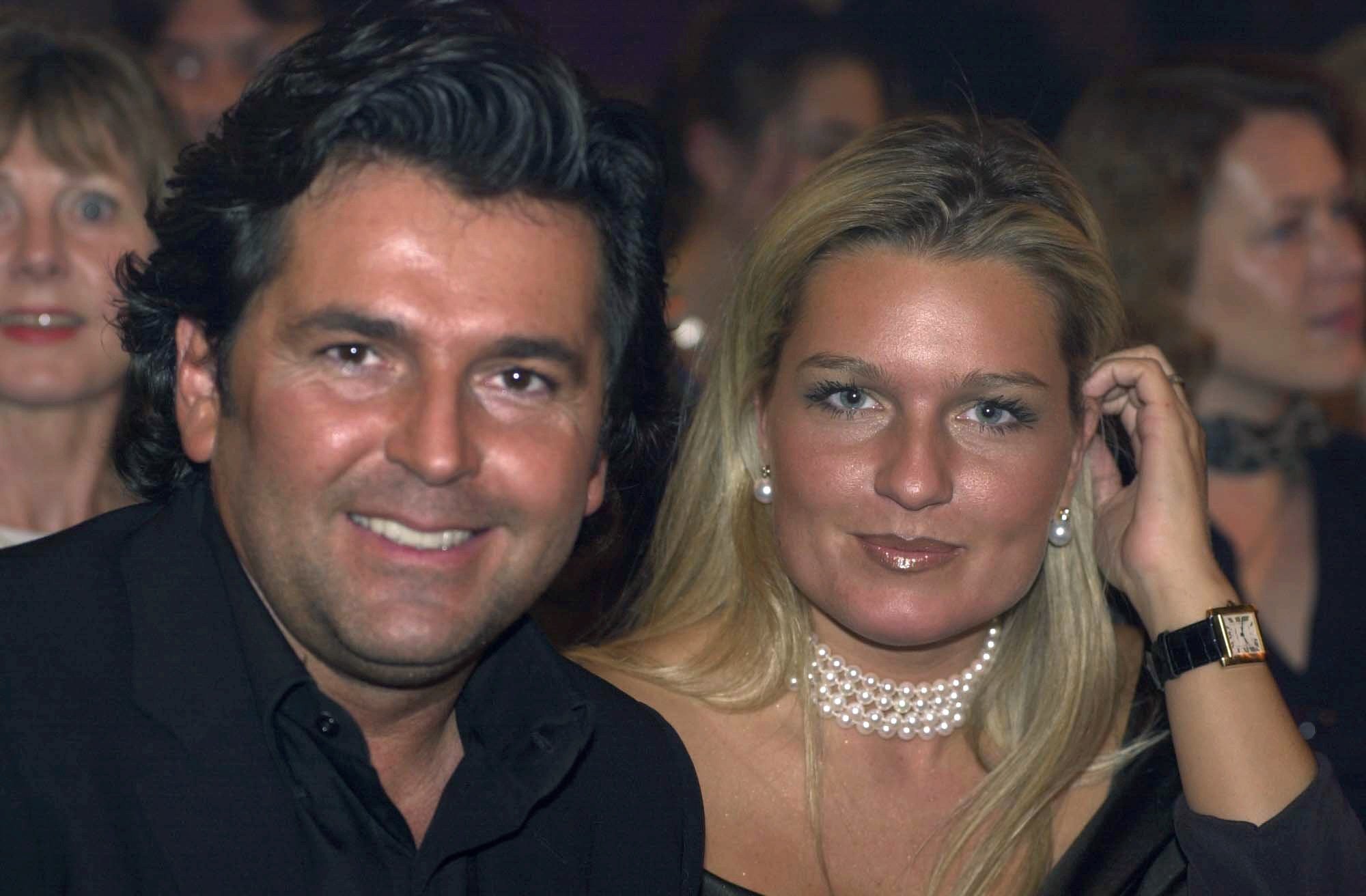 Thomas Anders und seine Frau Claudia gehören am 2.12.2000 zu den Gästen der Verleihung der "Goldenen Europa" in Saarbrücken | Quelle: Getty Images