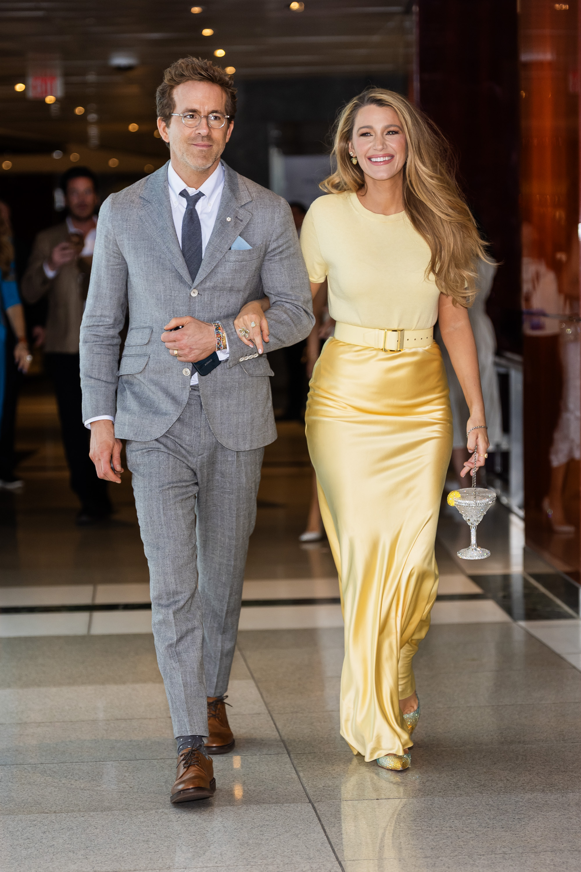 Ryan Reynolds und Blake Lively bei der „Another Simple Favor“ After-Party im Twin Tales am 27. April 2025 in New York. | Quelle: Getty Images