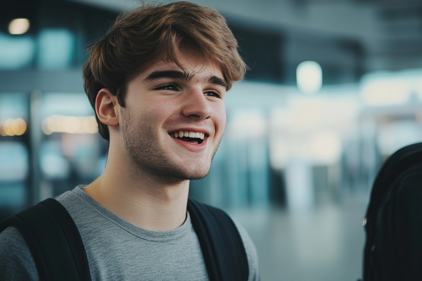 Ein lachender Mann | Quelle: Midjourney