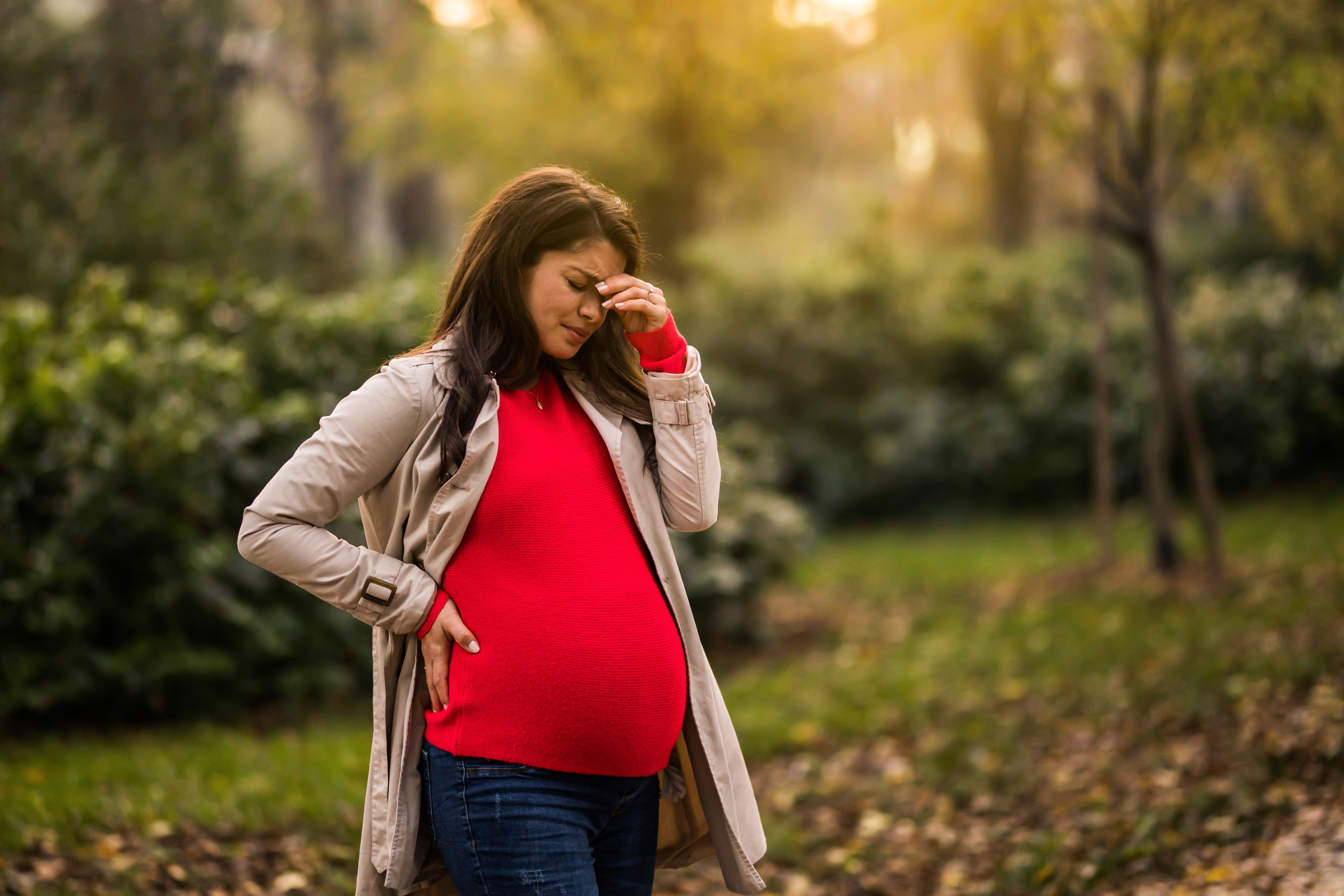 Eine frustrierte schwangere Frau | Quelle: Getty Images