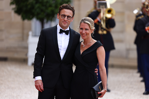 Laurent Macron und seine Frau Sabine beim Staatsdinner für Joe Biden im Élysée-Palast, Juni 2024 | Quelle: Getty Images