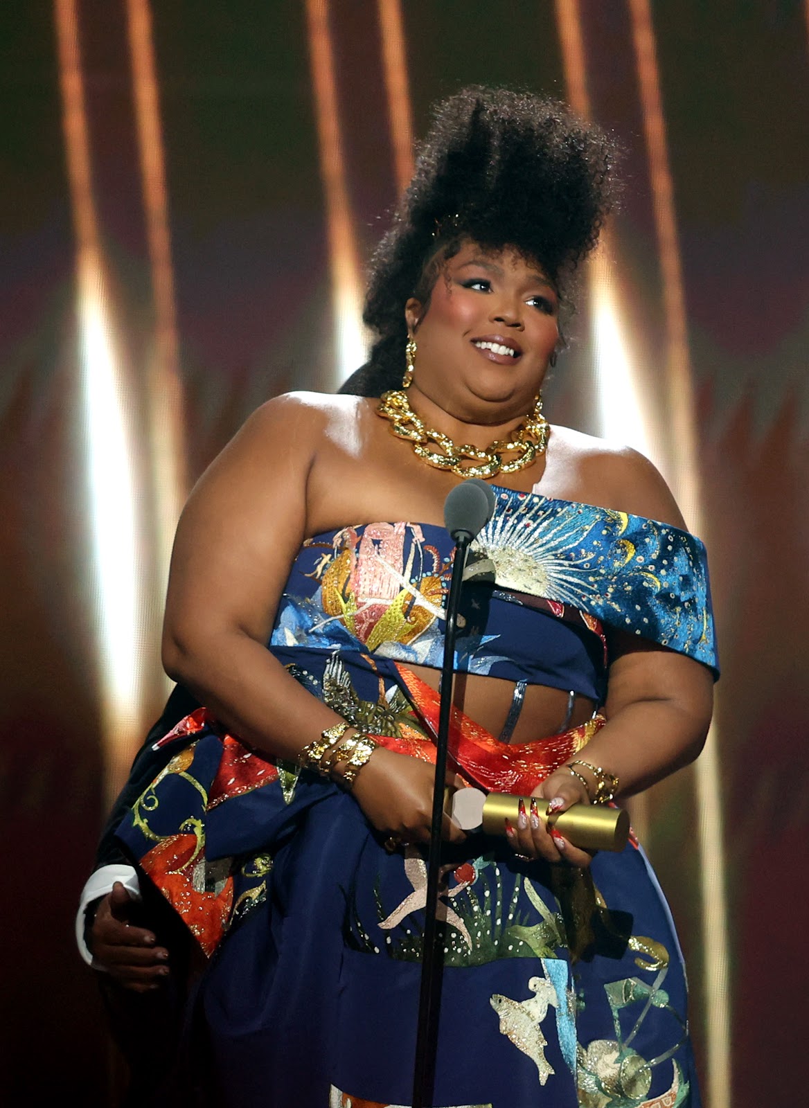 Lizzo während der 2022 People's Choice Awards am 6. Dezember 2022 in Santa Monica, Kalifornien. | Quelle: Getty Images