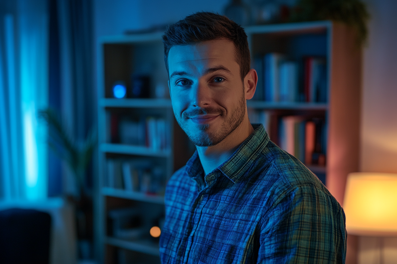 Ein Mann, der geradeaus schaut | Quelle: Midjourney