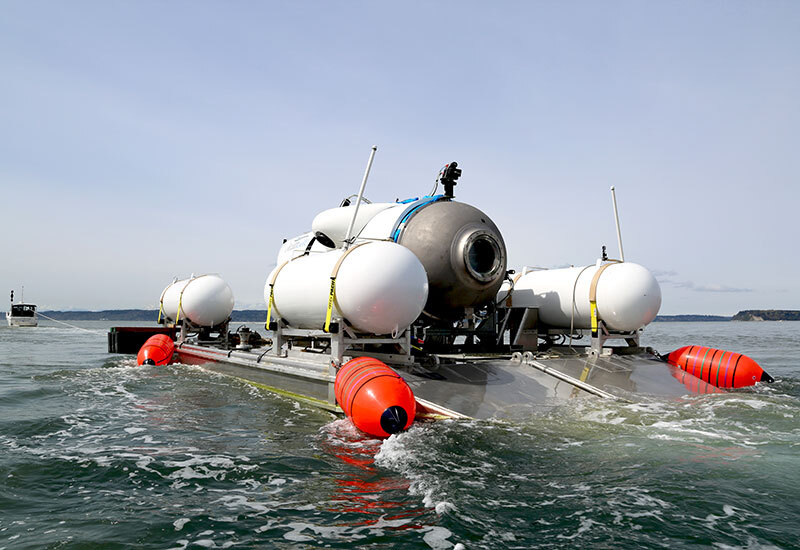 Das Titan-Tauchboot im Juni 2023 | Quelle: Getty Images