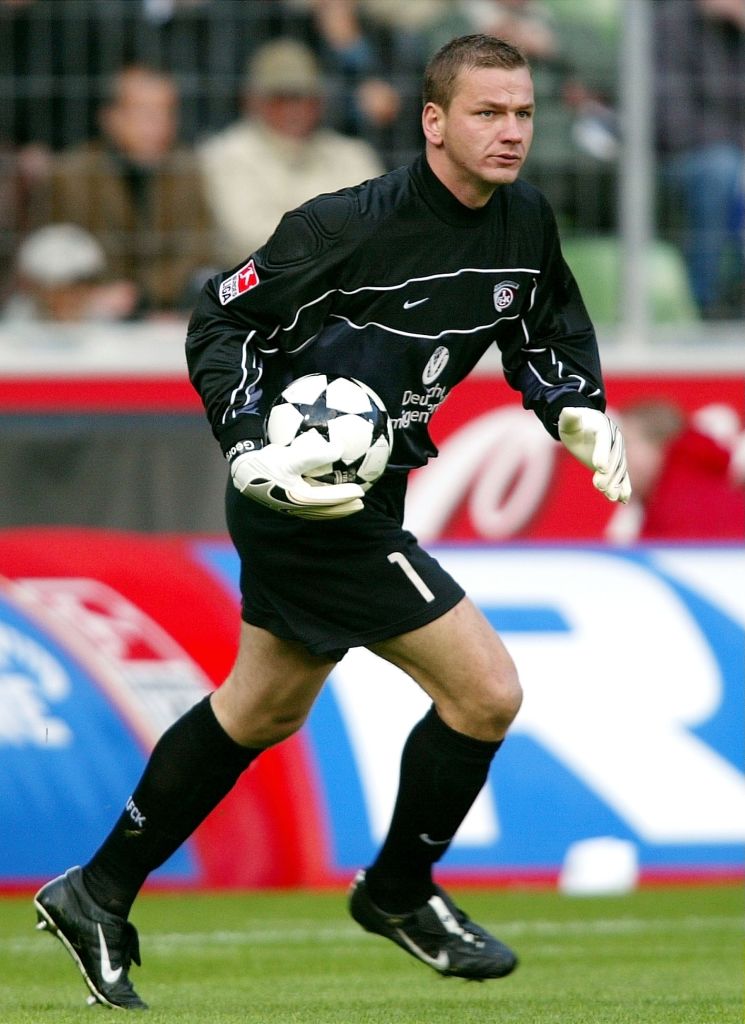 Georg Koch in Aktion mit Ball in der Hand | Quelle: Getty Images