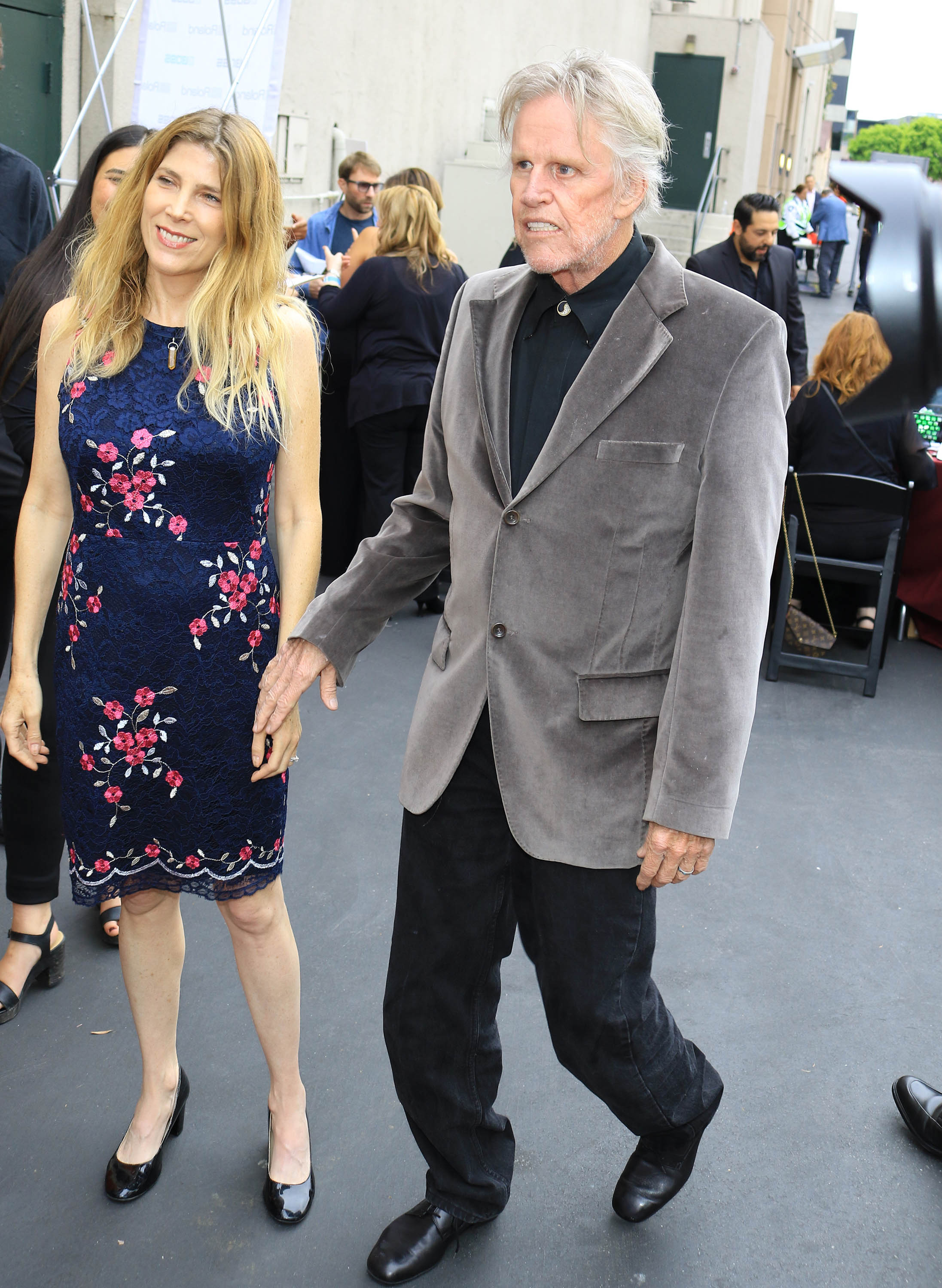 Gary Busey ist jetzt mit der Schauspielerin und Stand-up-Comedian Steffanie Sampson verheiratet. | Quelle: Getty Images