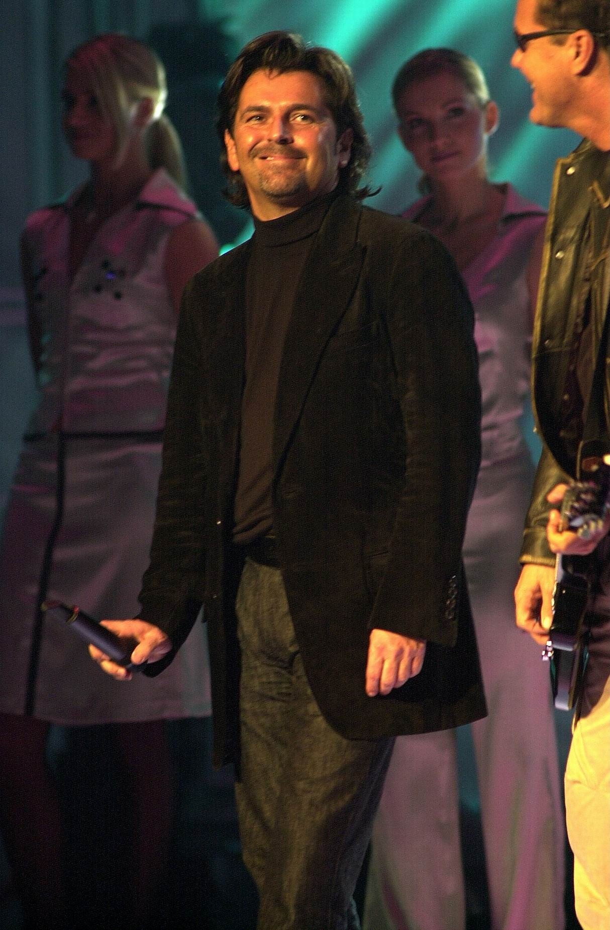Thomas Anders ("Modern Talking"), ARD-Show: "Countdown Grand Prix Eurovision 2003", Kiel | Quelle: Getty Images