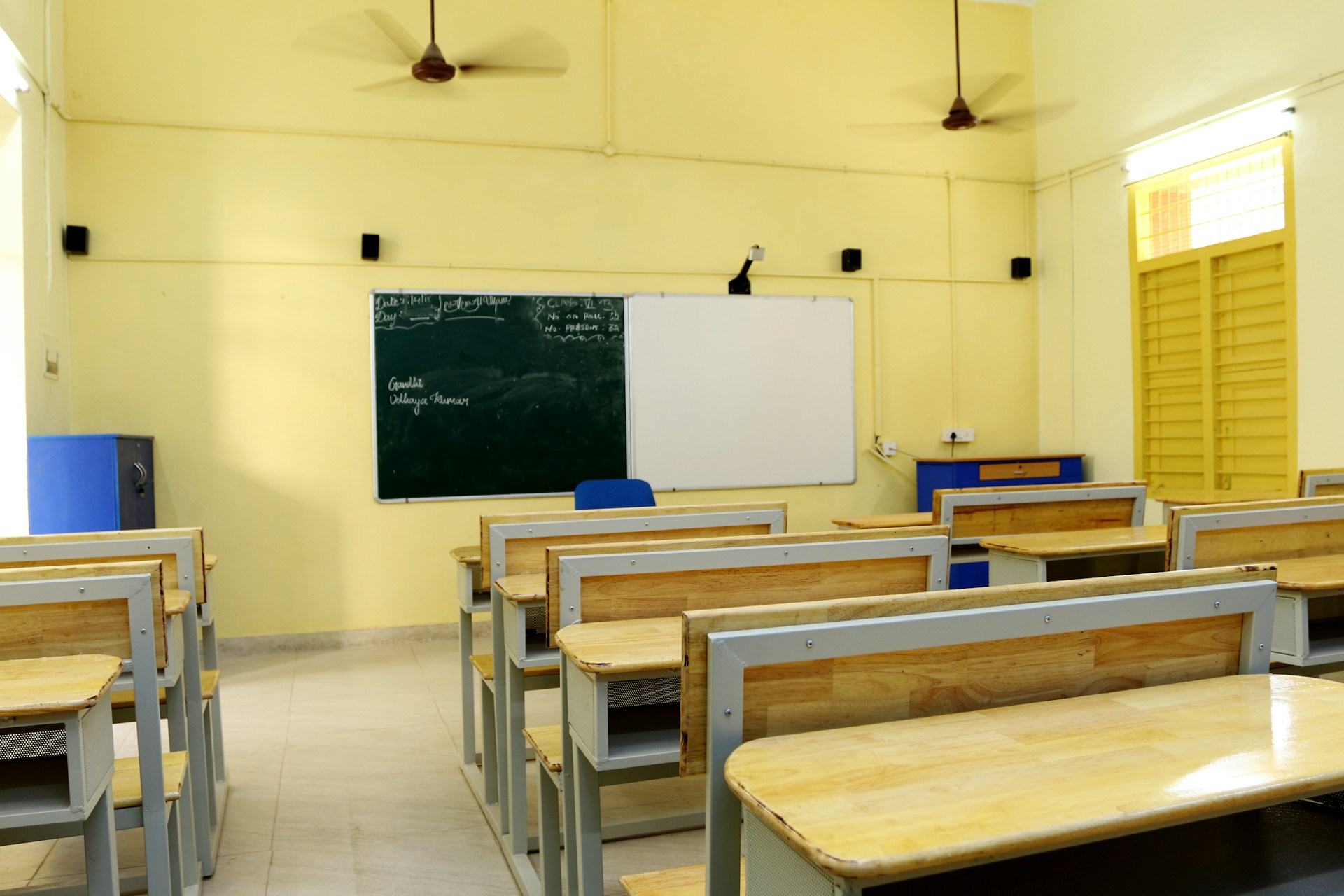 Ein Klassenzimmer | Quelle: Unsplash