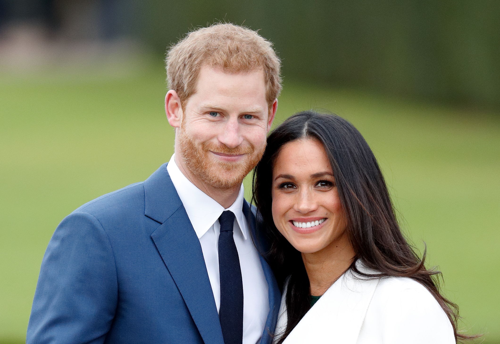 Prinz Harry und Meghan Markle besuchen einen Fototermin in den Sunken Gardens am 27. November 2017 in London, England. | Quelle: Getty Images