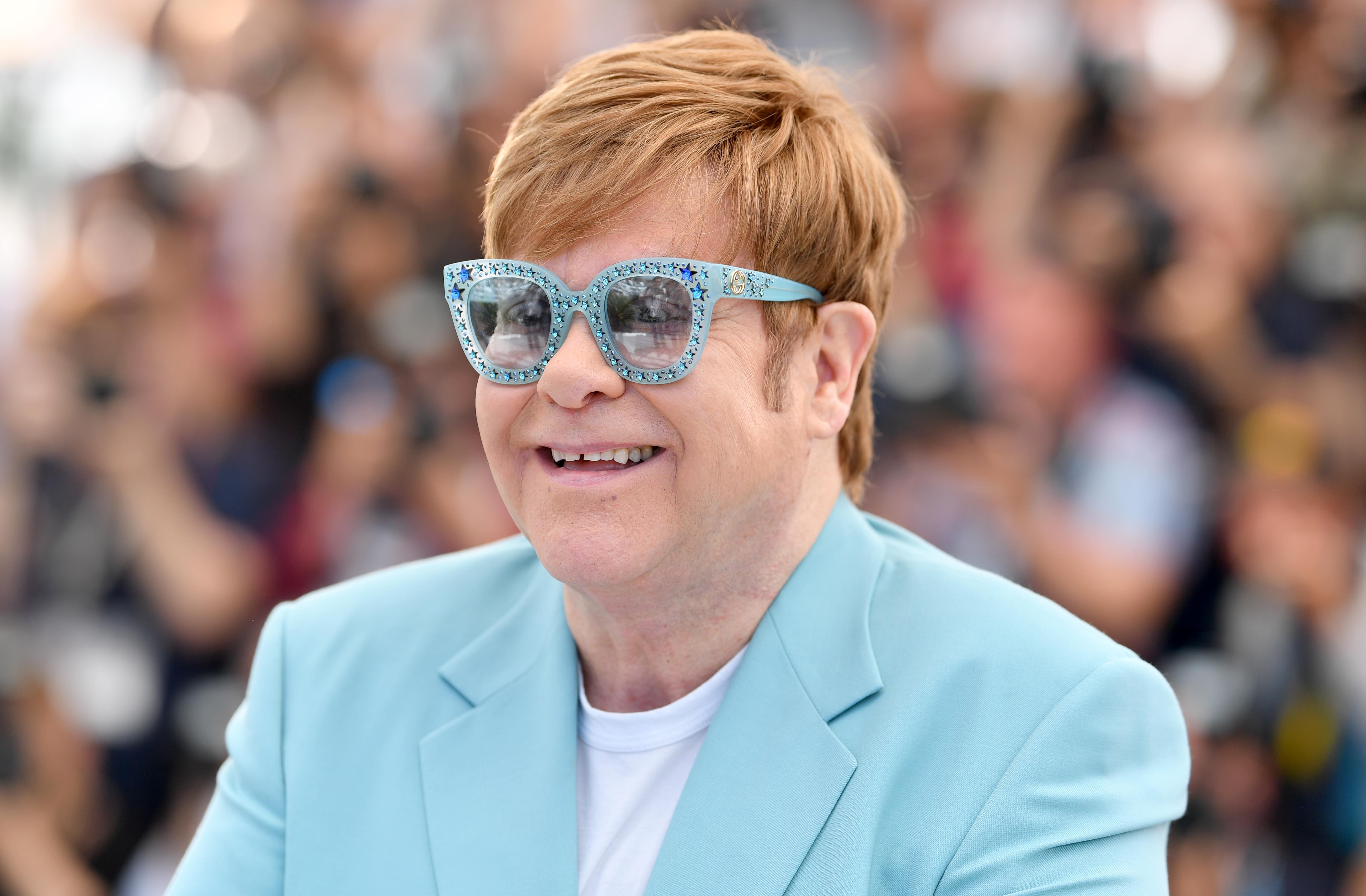 Elton John bei einem "Rocketman"-Fotocall am 16. Mai 2019 | Quelle: Getty Images