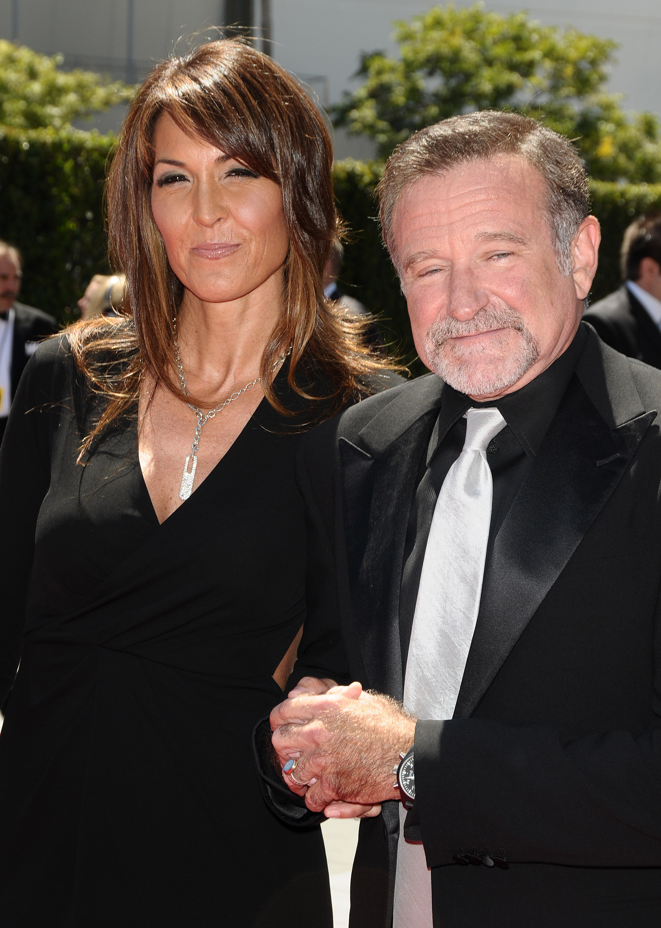 Susan Schneider und Robin Williams besuchen die Creative Arts Emmy Awards 2010 am 21. August 2010 in Los Angeles, Kalifornien. | Quelle: Getty Images