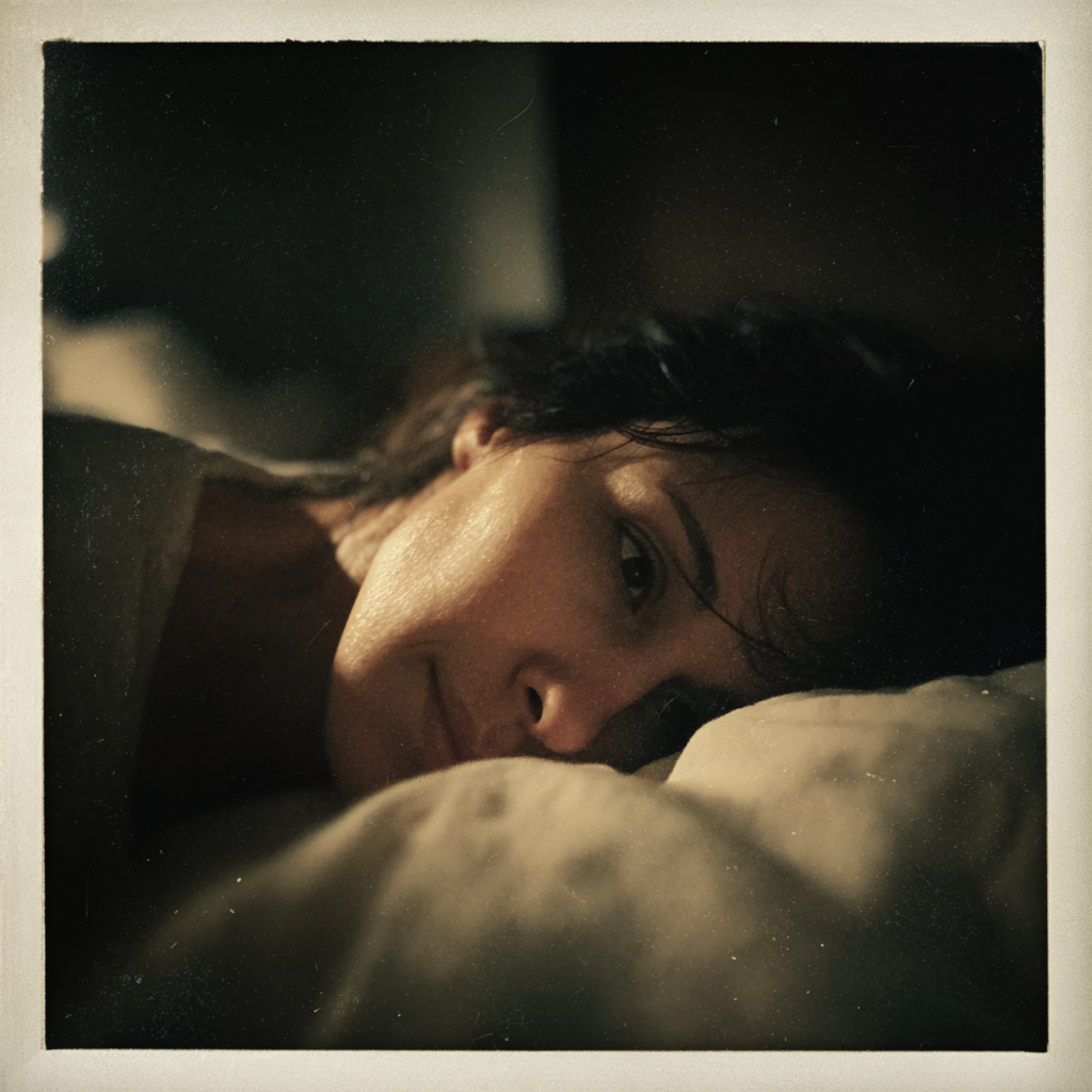 Chora kobieta leżąca na łóżku | Źródło: Midjourney