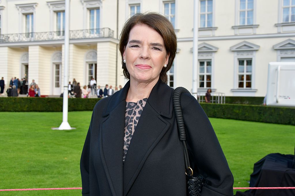 Susanne Daubner beim Bürgerfest des Bundespräsidenten am 12. September 2025 im Schloss Bellevue in Berlin. | Quelle: Getty Images