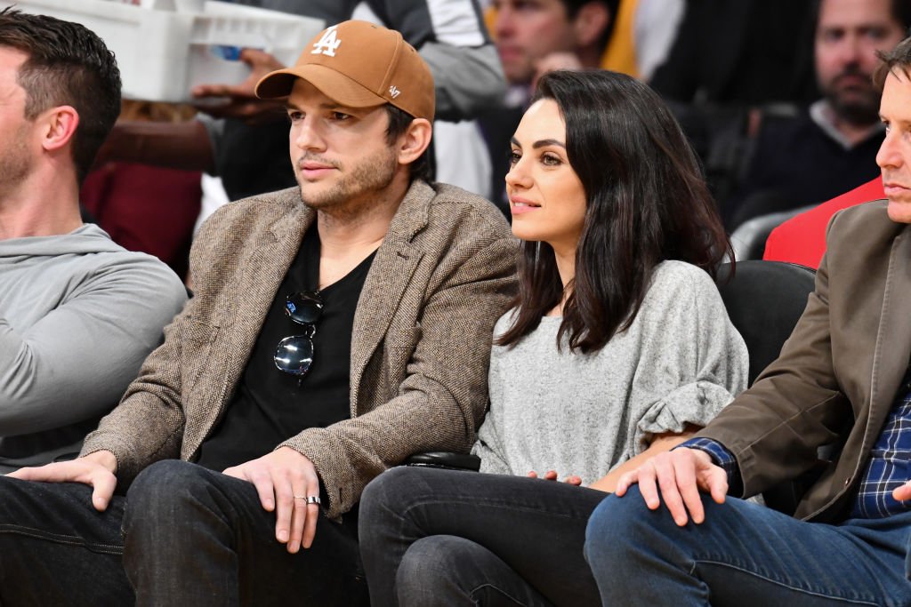 Ashton Kutcher und Mila Kunis in Los Angeles am 29. Januar 2019 | Quelle: Getty Images