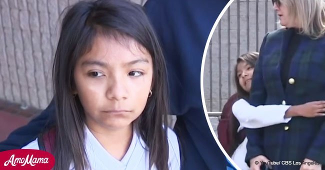Eine Fremde rettete ein kleines Mädchen mit einer cleveren Idee vor einer Entführung