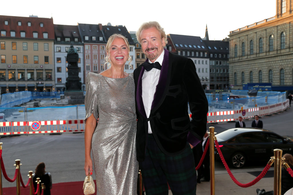 Auf diesem am 20. September 2024 veröffentlichten Bild sind Karina Gottschalk und Thomas Gottschalk während des Bühnendinners 2024 in der Bayerischen Staatsoper am 19. September 2024 in München zu sehen | Quelle: Getty Images