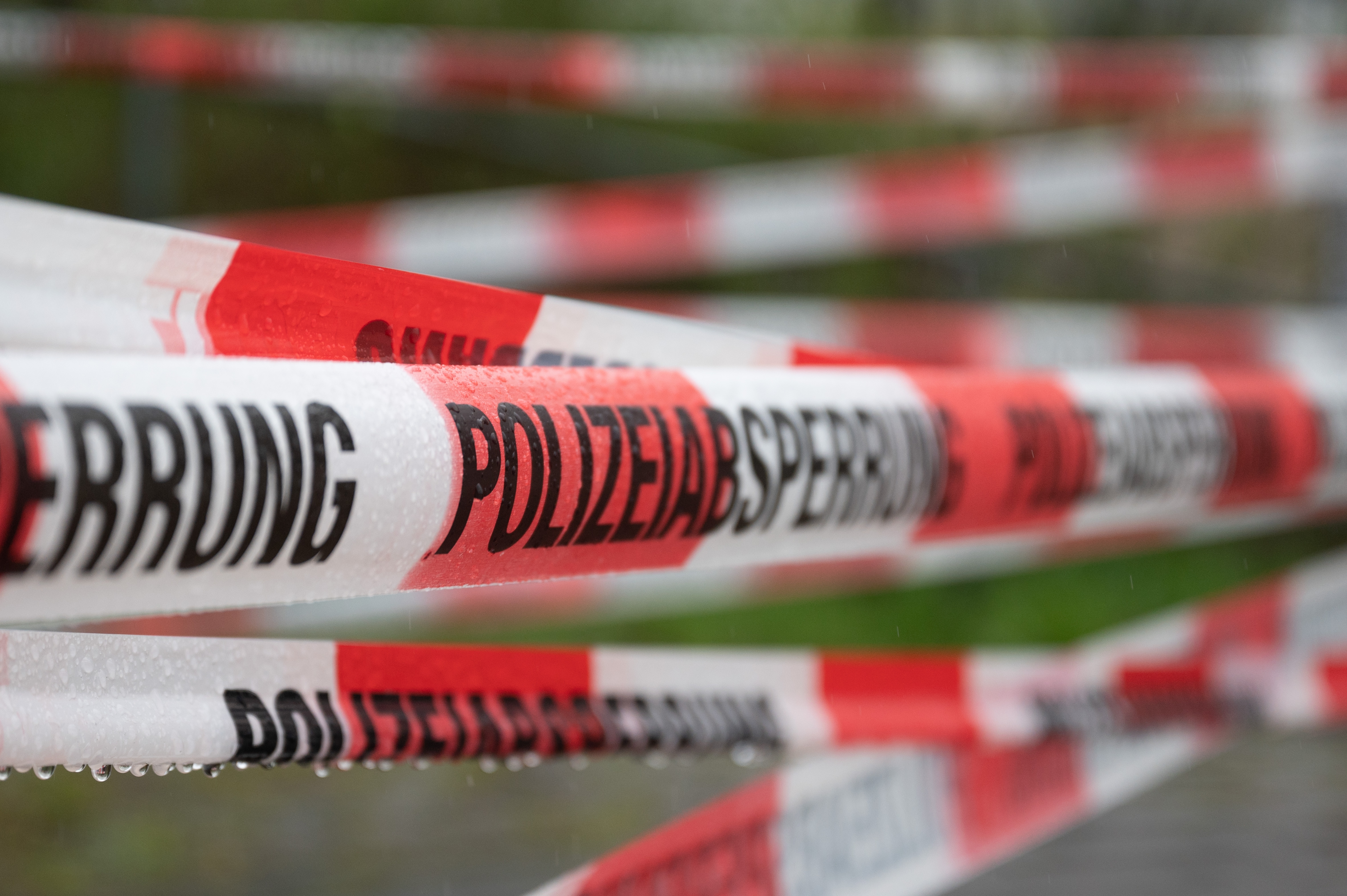 Polizeiabsperrung. Nur zu Illustrationszwecken. | Quelle: Getty Images