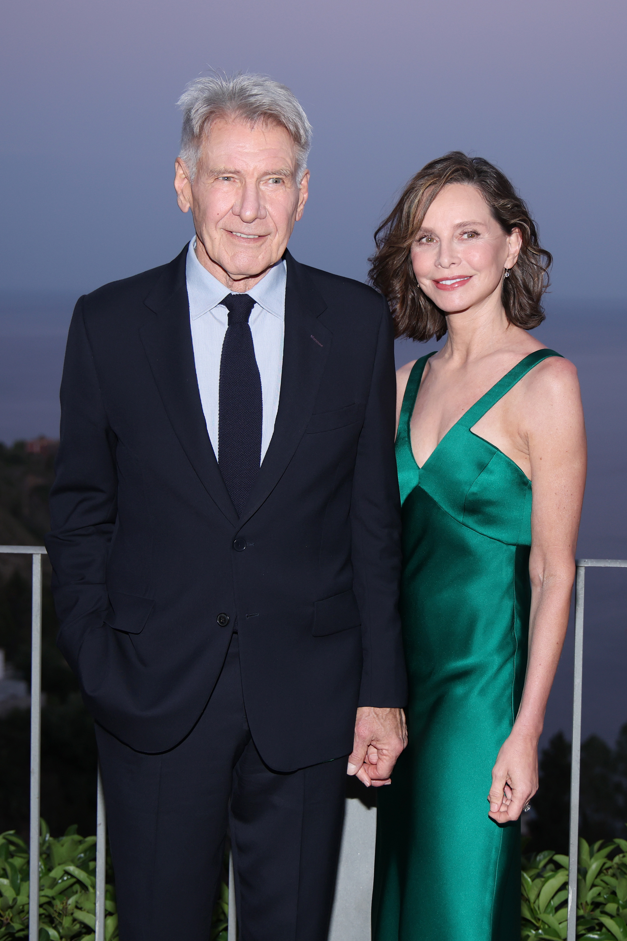 Harrison Ford und Calista Flockhart bei der Vorführung von "Indiana Jones And The Dial of Destiny" auf dem Taormina Film Festival am 25. Juni 2023 in Taormina, Italien. | Quelle: Getty Images