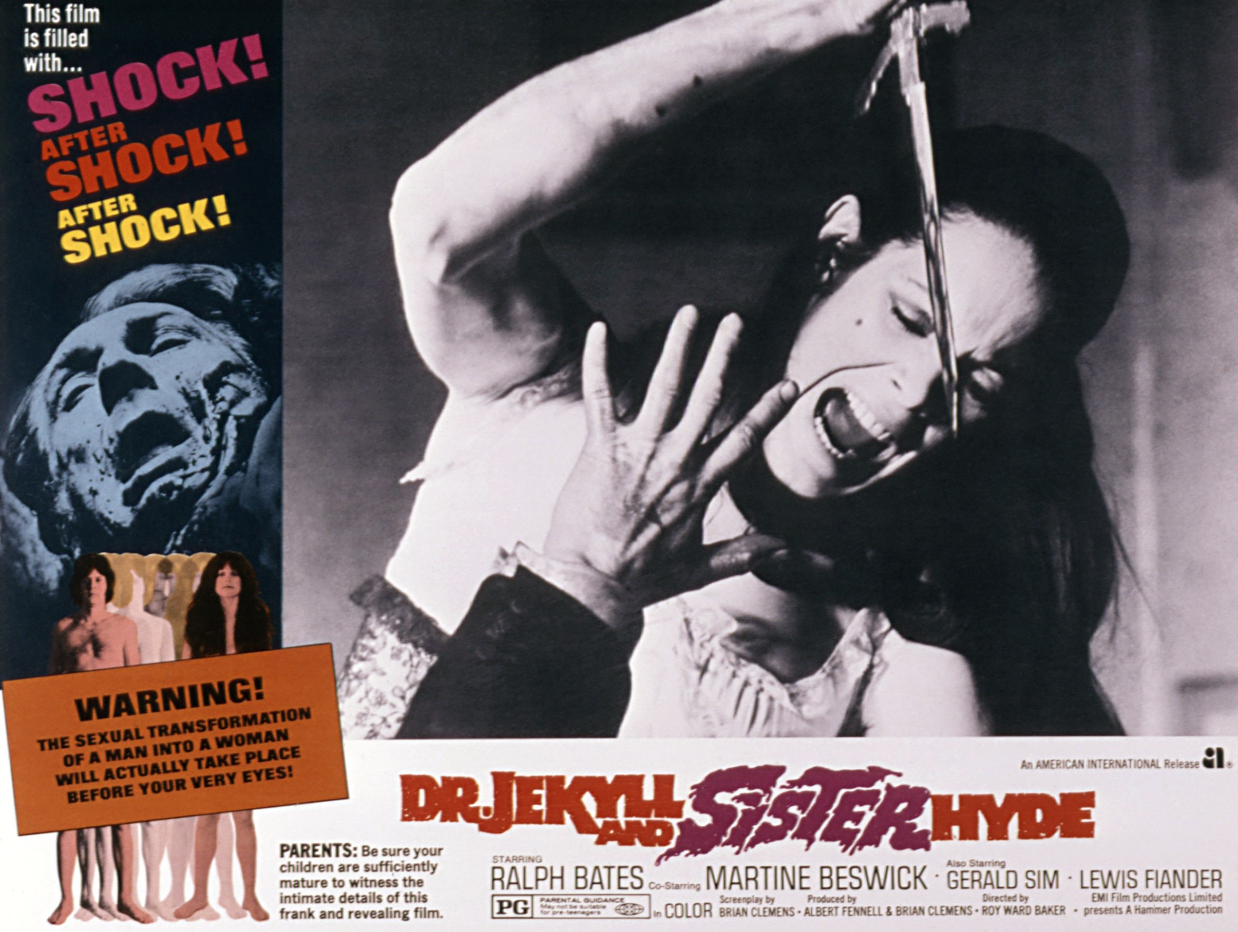 Martine Beswick bei "Dr. Jekyll und Schwester Hyde" im Jahr 1971. | Quelle: Getty Images