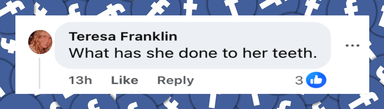 Ein Netizen-Kommentar über Miley Cyrus' Auftritt bei der Met Gala, datiert vom 5. Mai 2025 | Quelle: Facebook/Seite Sechs
