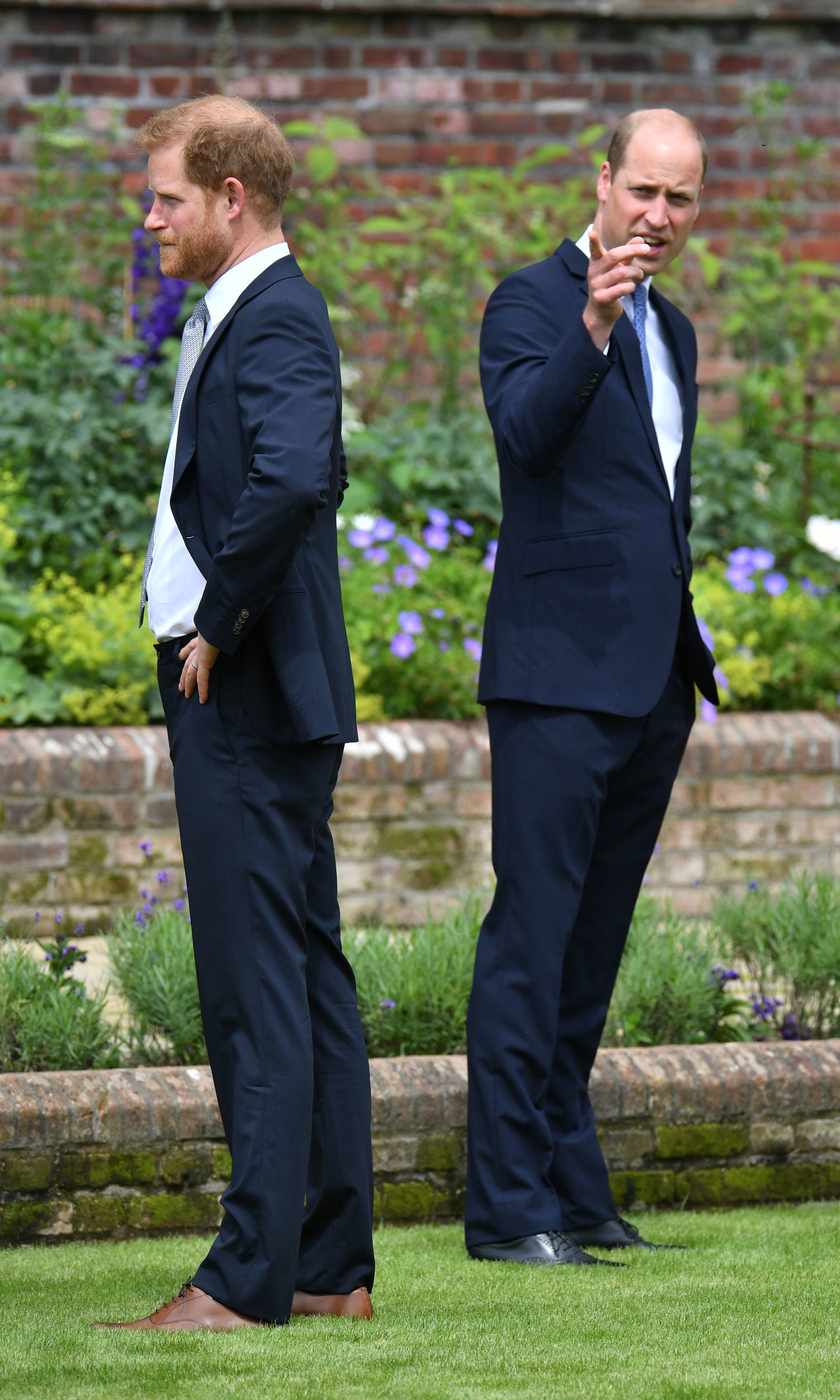 Prince Harry and Prinz William | Quelle: Getty Images