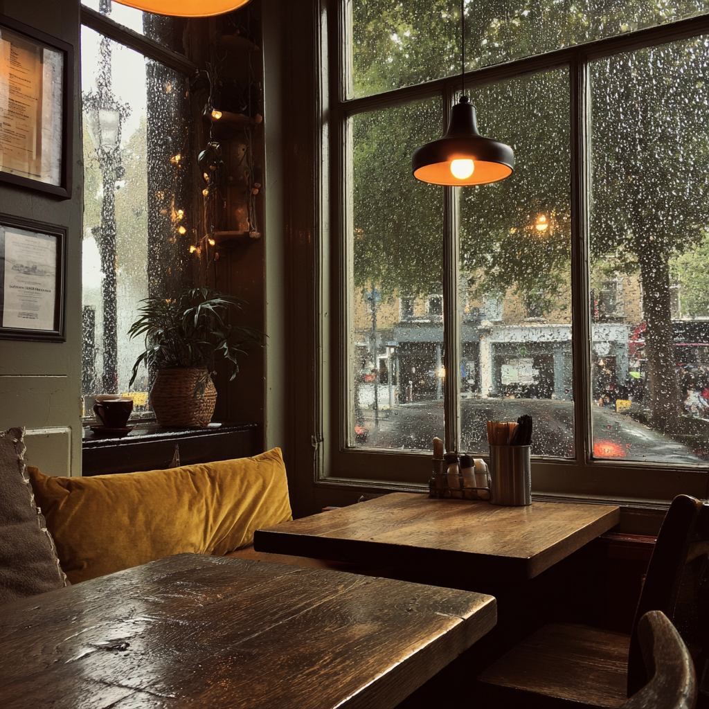 Das Innere eines Cafés | Quelle: Midjourney