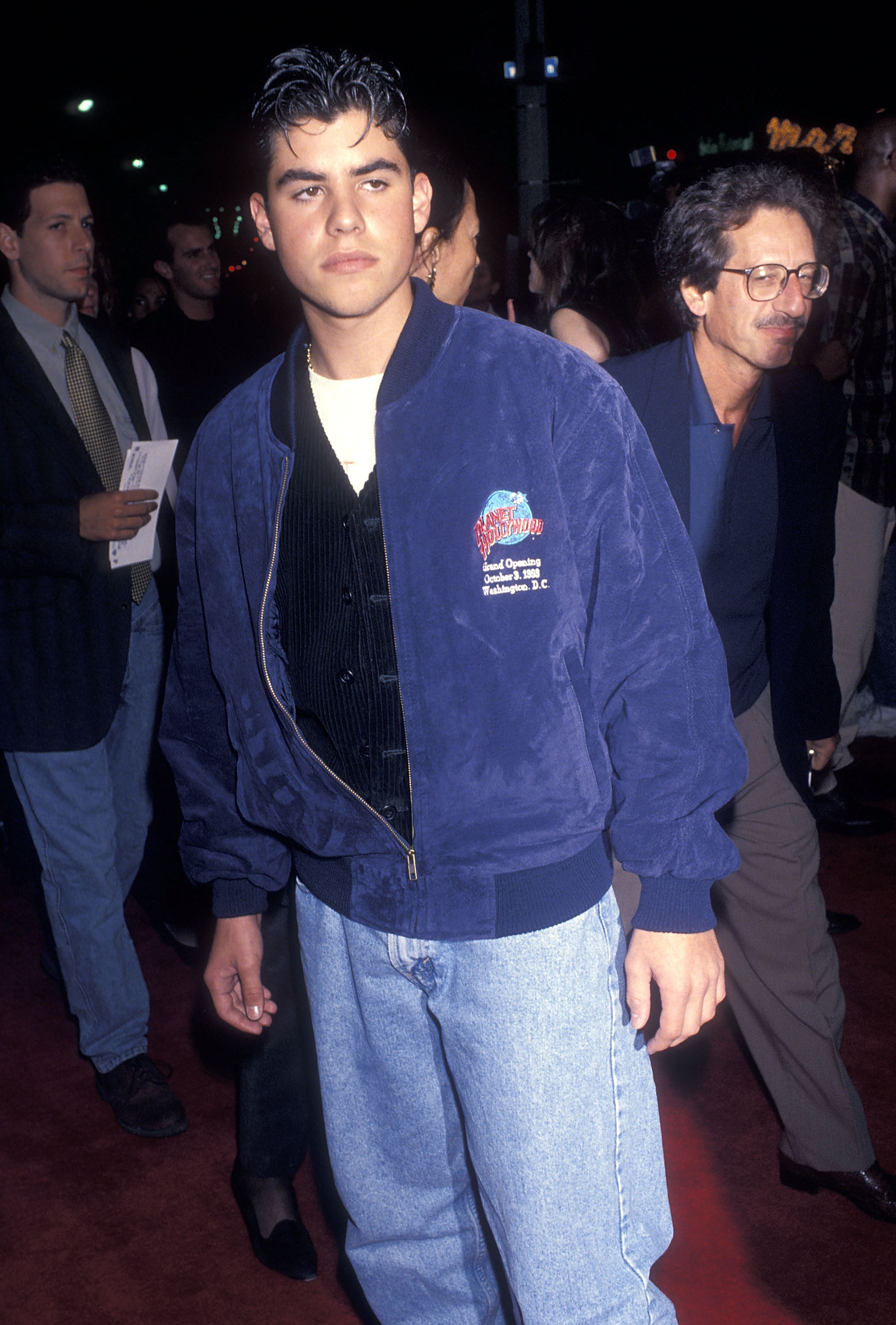 Sage Stallone bei der "Demolition Man"-Premiere in Westwood, Kalifornien am 7. Oktober 1993 | Quelle: Getty Images