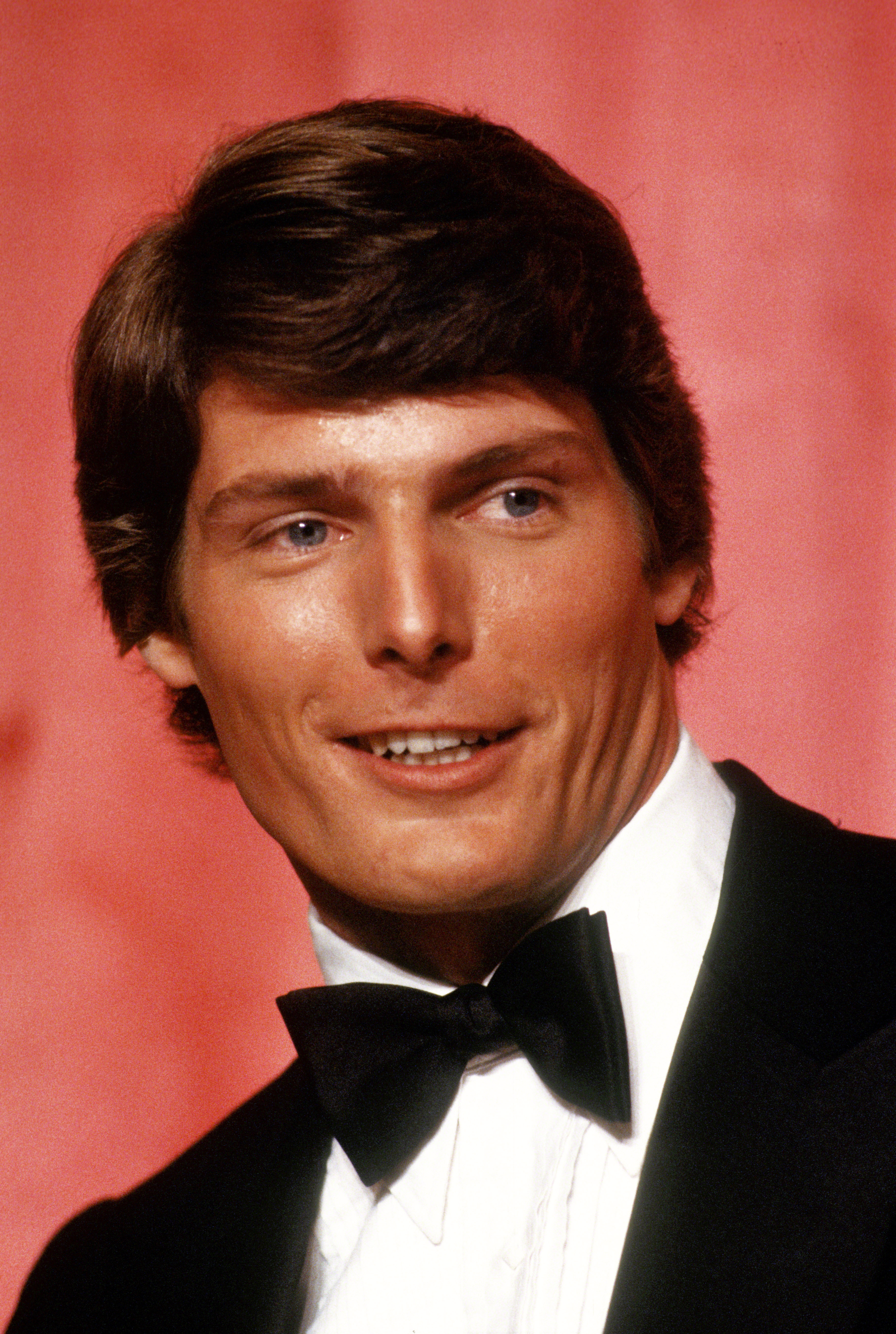 Christopher Reeve bei der 55. Oscarverleihung um 1983 in Los Angeles, Kalifornien | Quelle: Getty Images