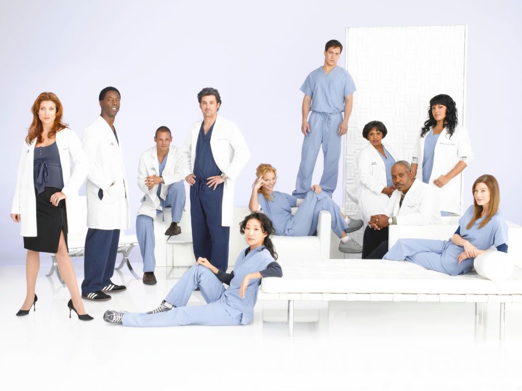 Ein Porträt eines Teils der frühen Besetzung von ABCs "Grey's Anatomy" am 15. August 2006 | Quelle: Getty Images